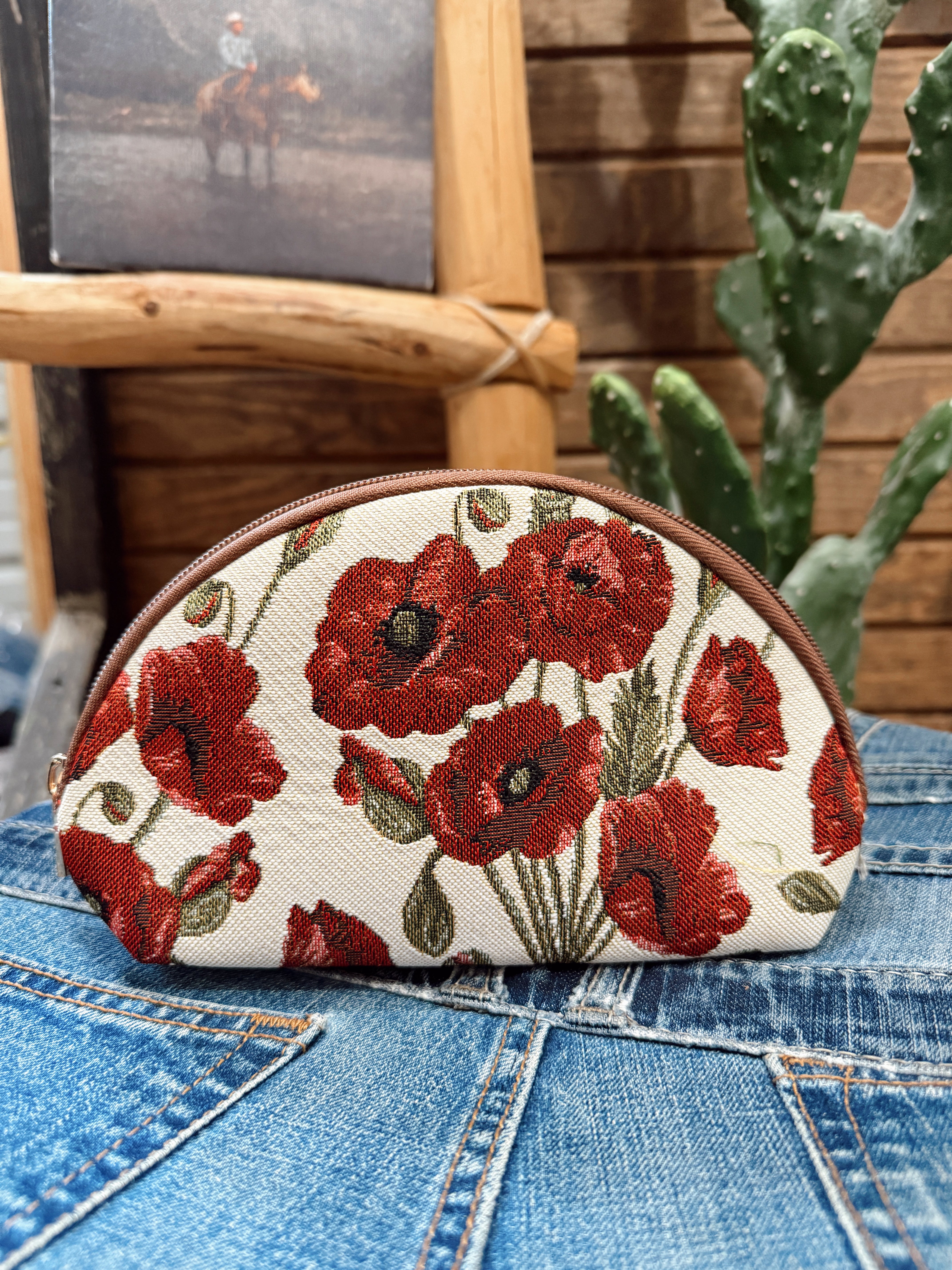The Cosmetic Bag - Poppy