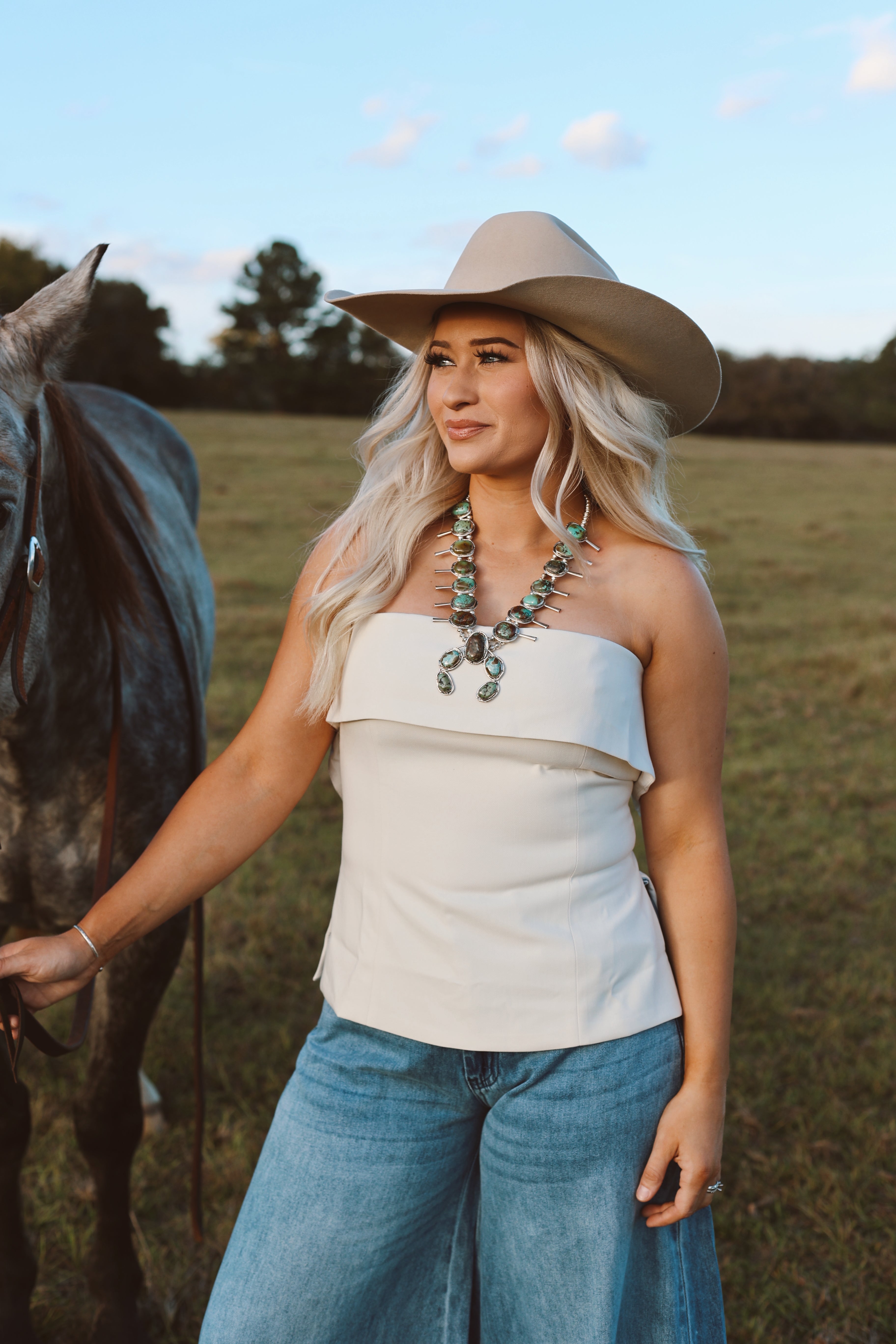 The Luxe Top - ivory