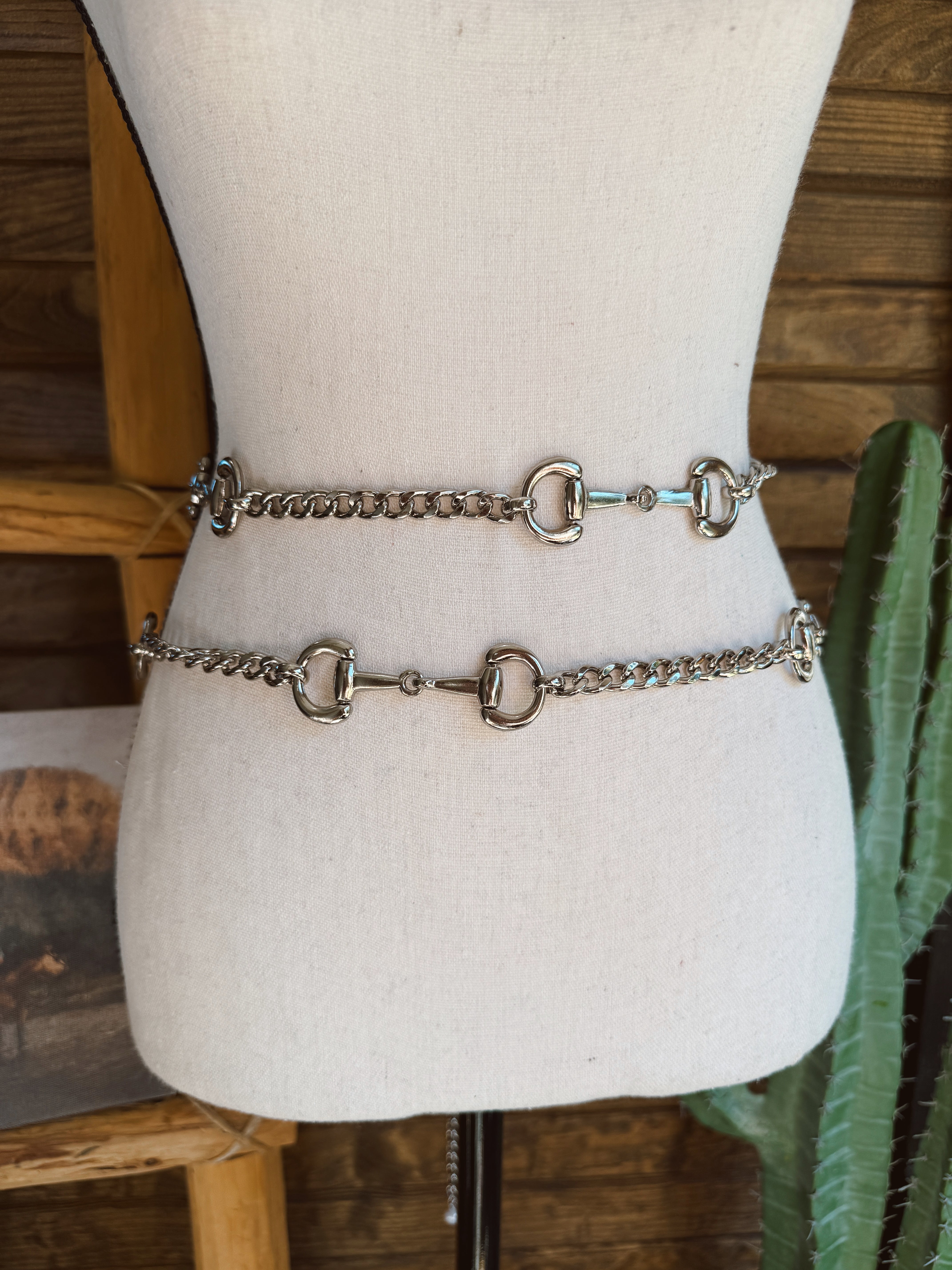 The Silver 3 Bitty Belt