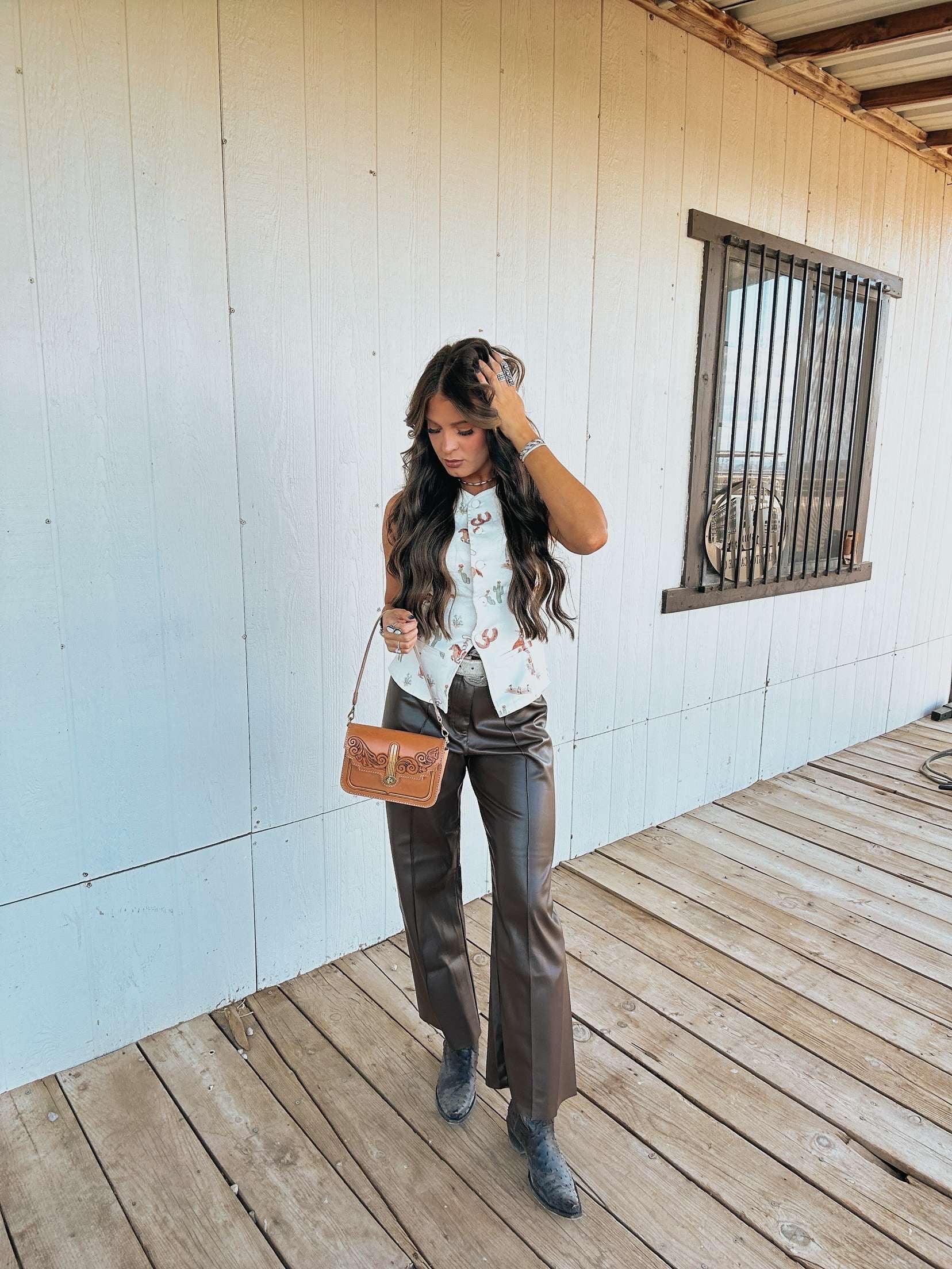 The Maddog Leather Waverly Purse