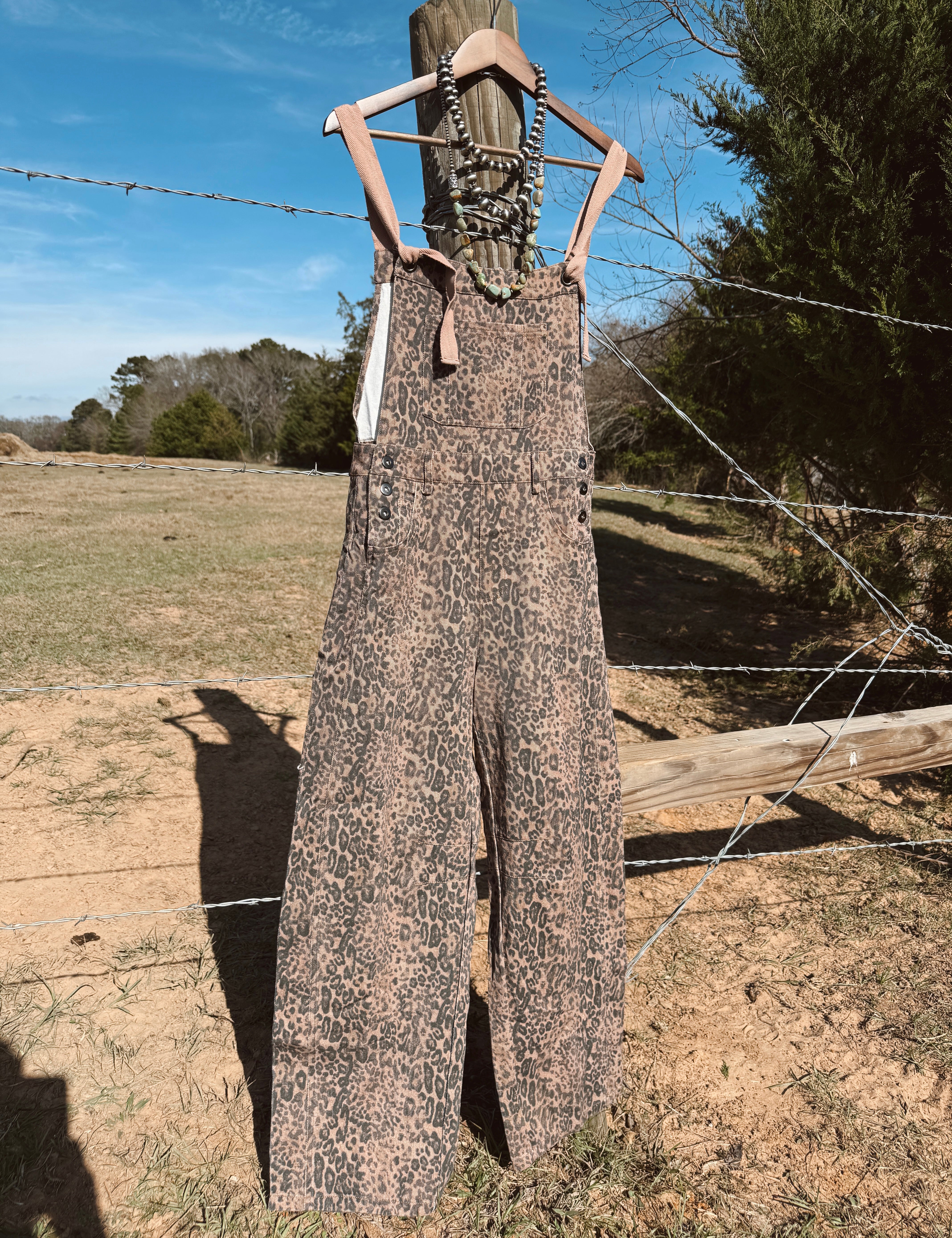 The Leopard Overalls