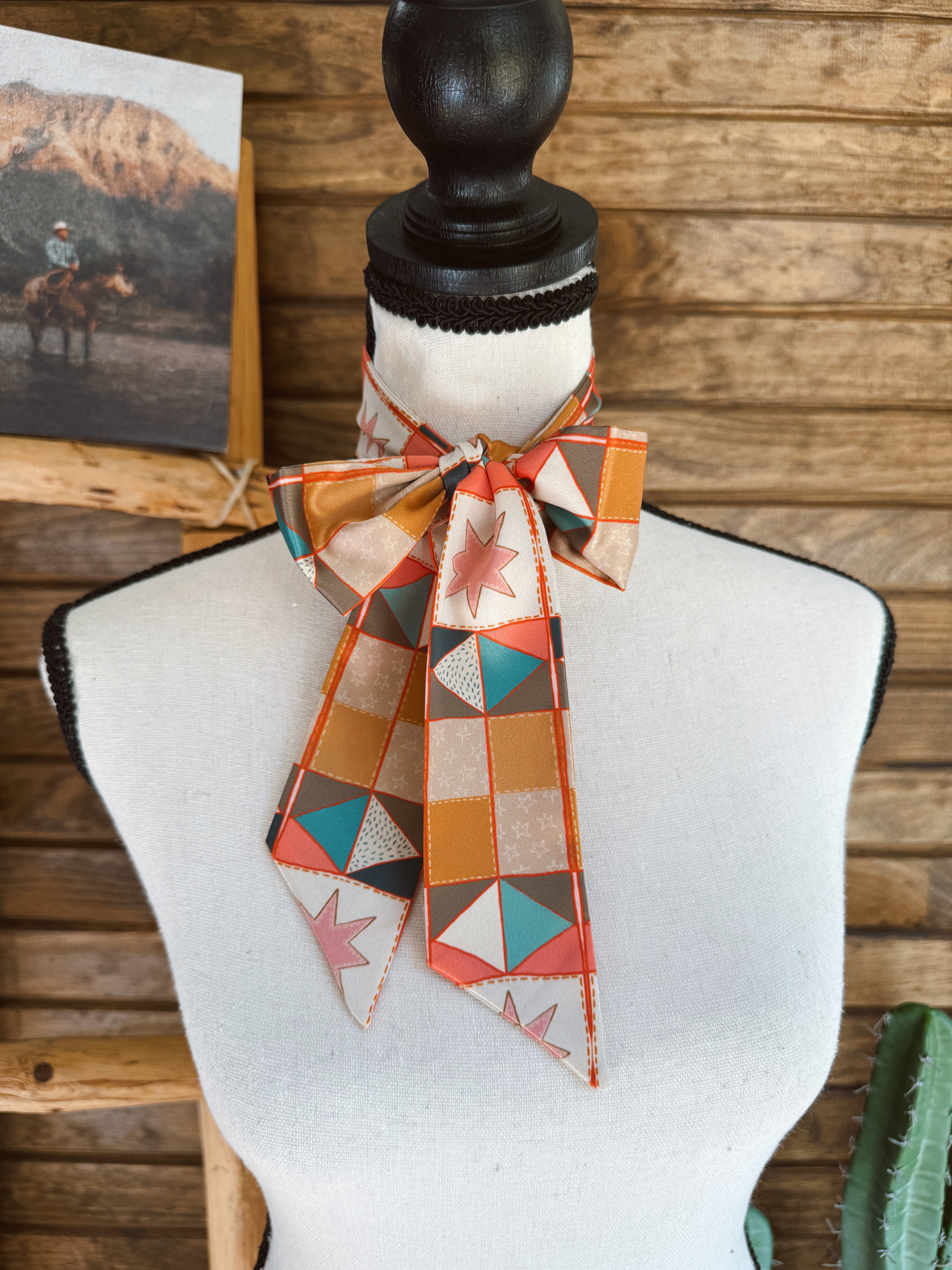 The Vintage Patchwork Twilly