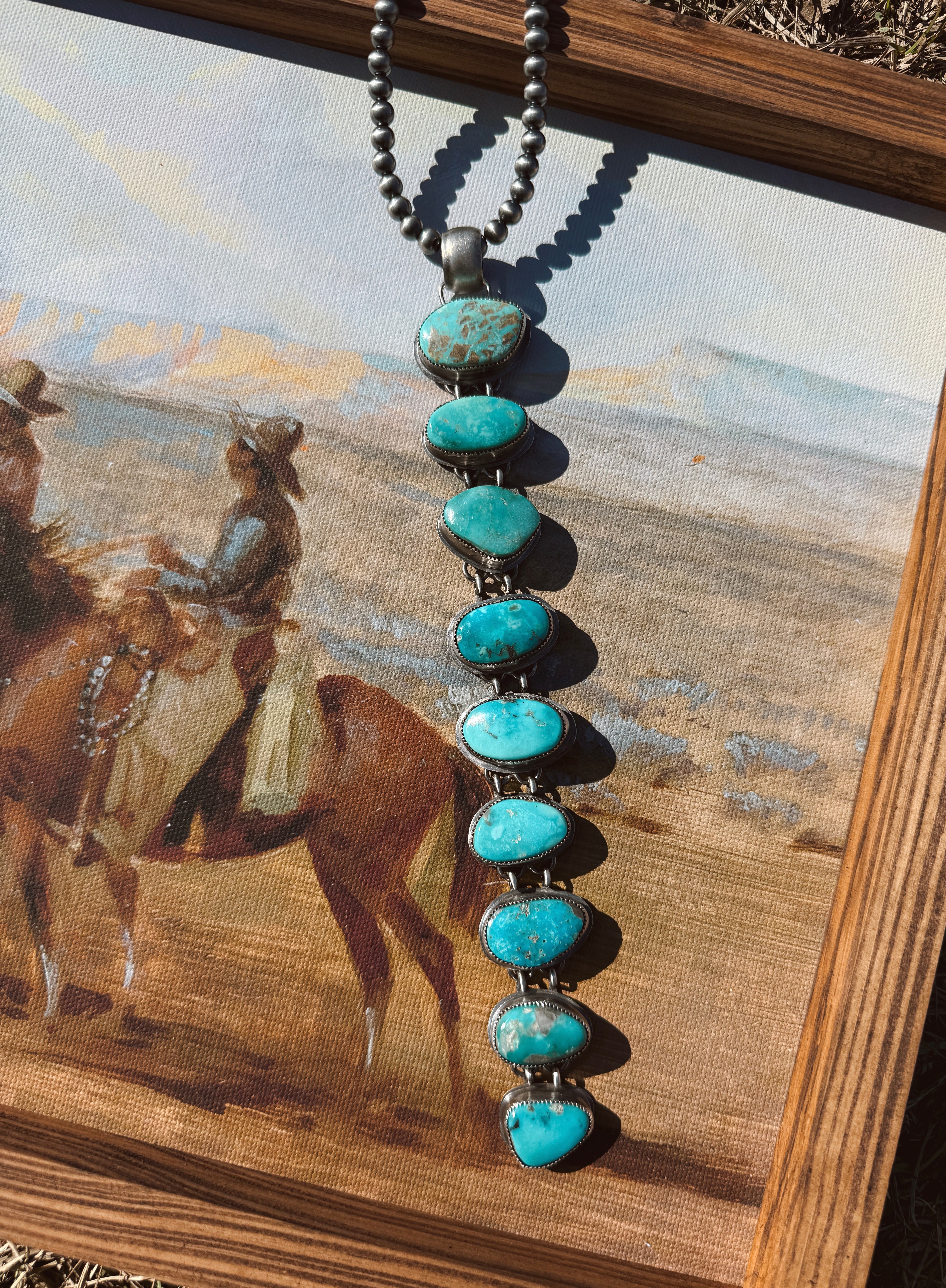 The Horse Money Lariat Pendant