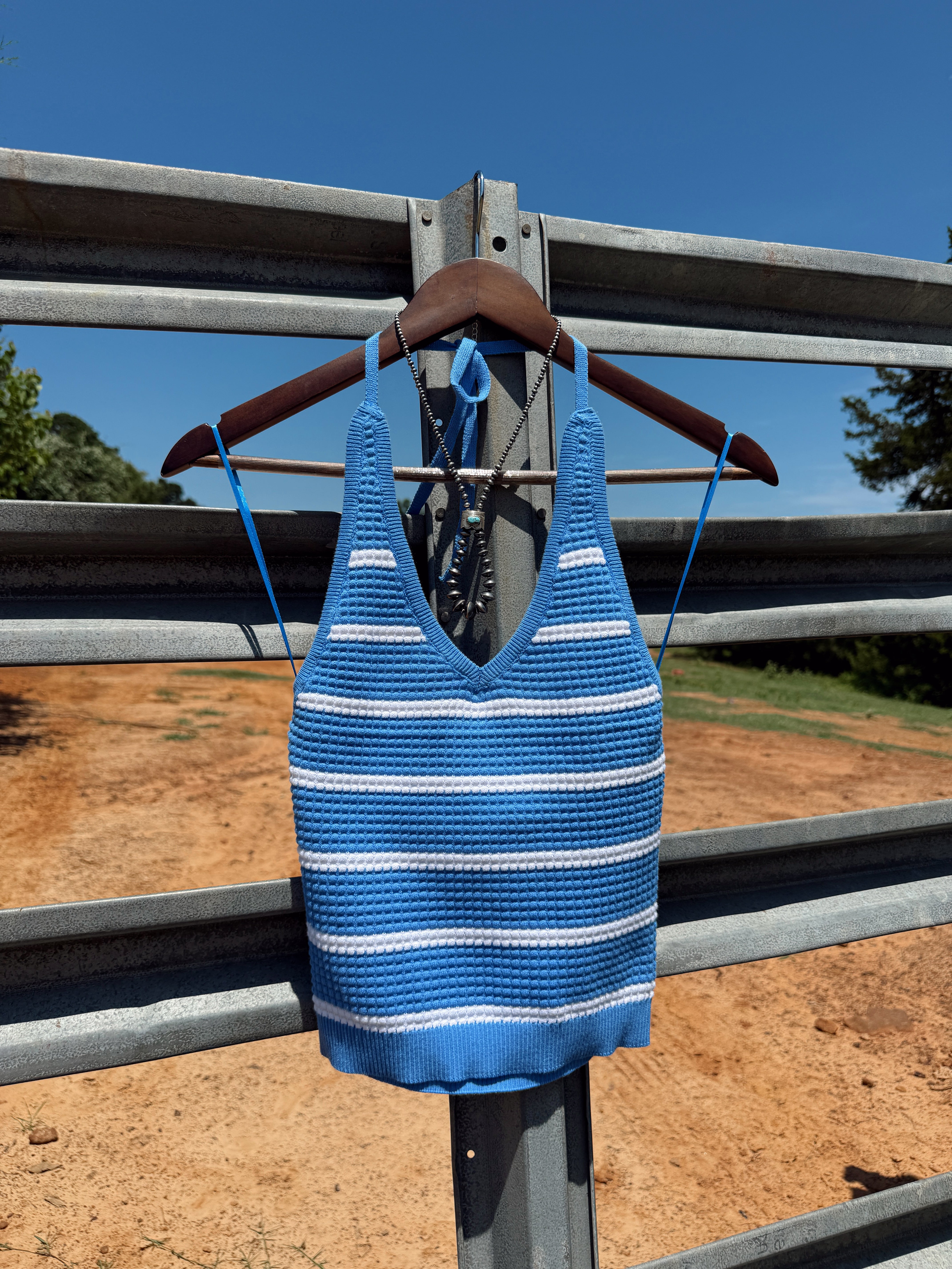 The Jackson Top - Blue