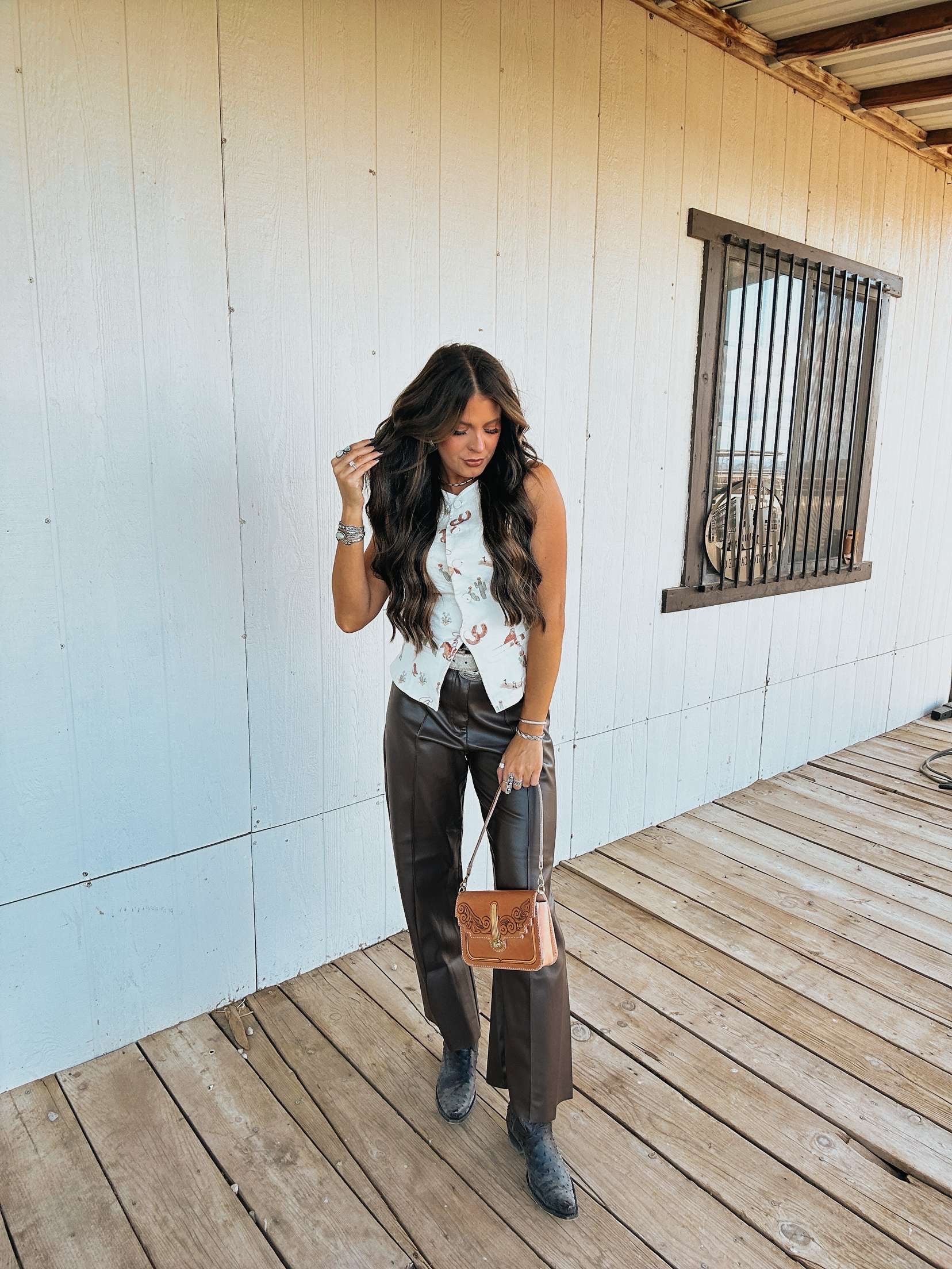 The Maddog Leather Waverly Purse