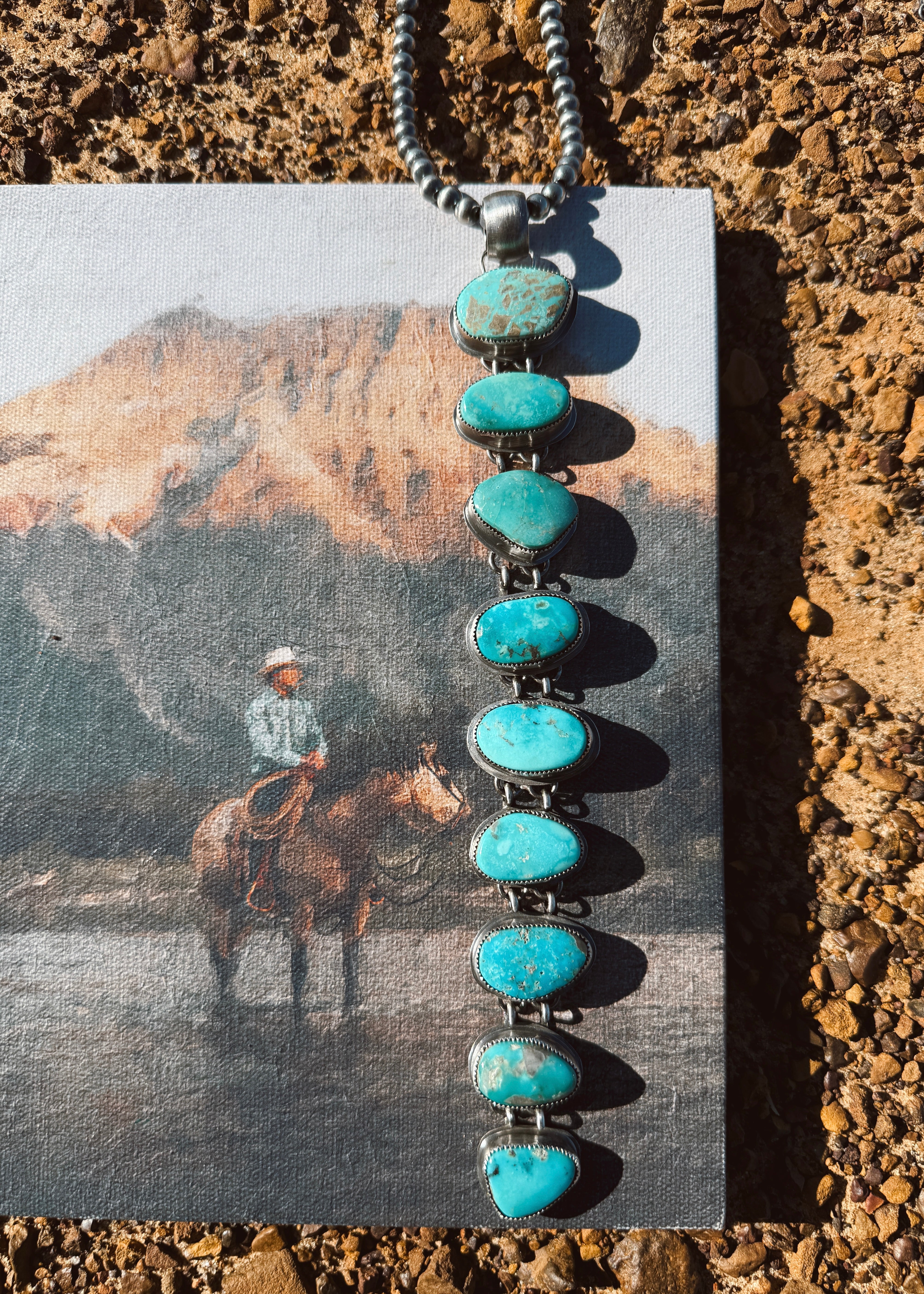 The Horse Money Lariat Pendant