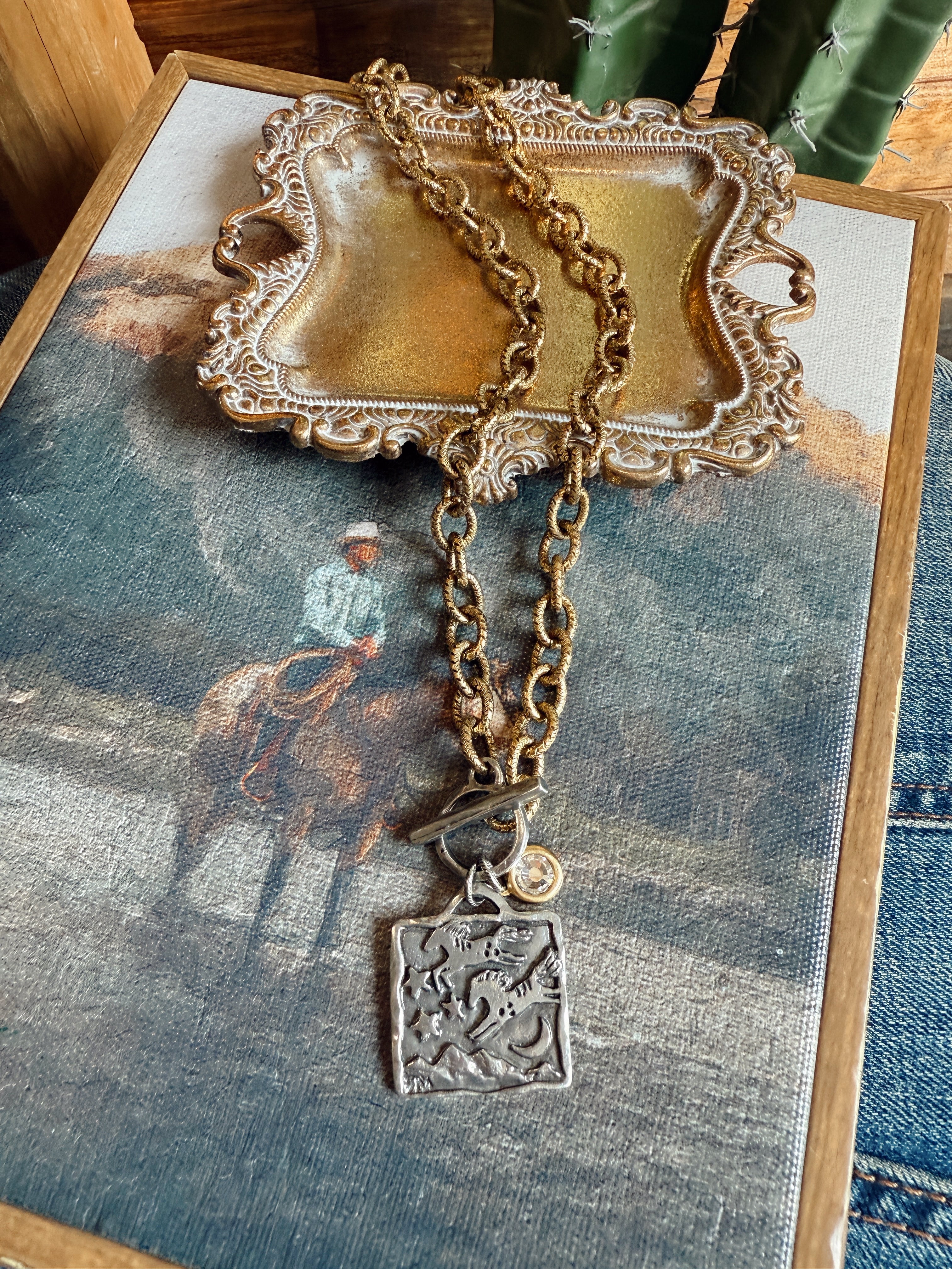 The Painted Pony Necklace