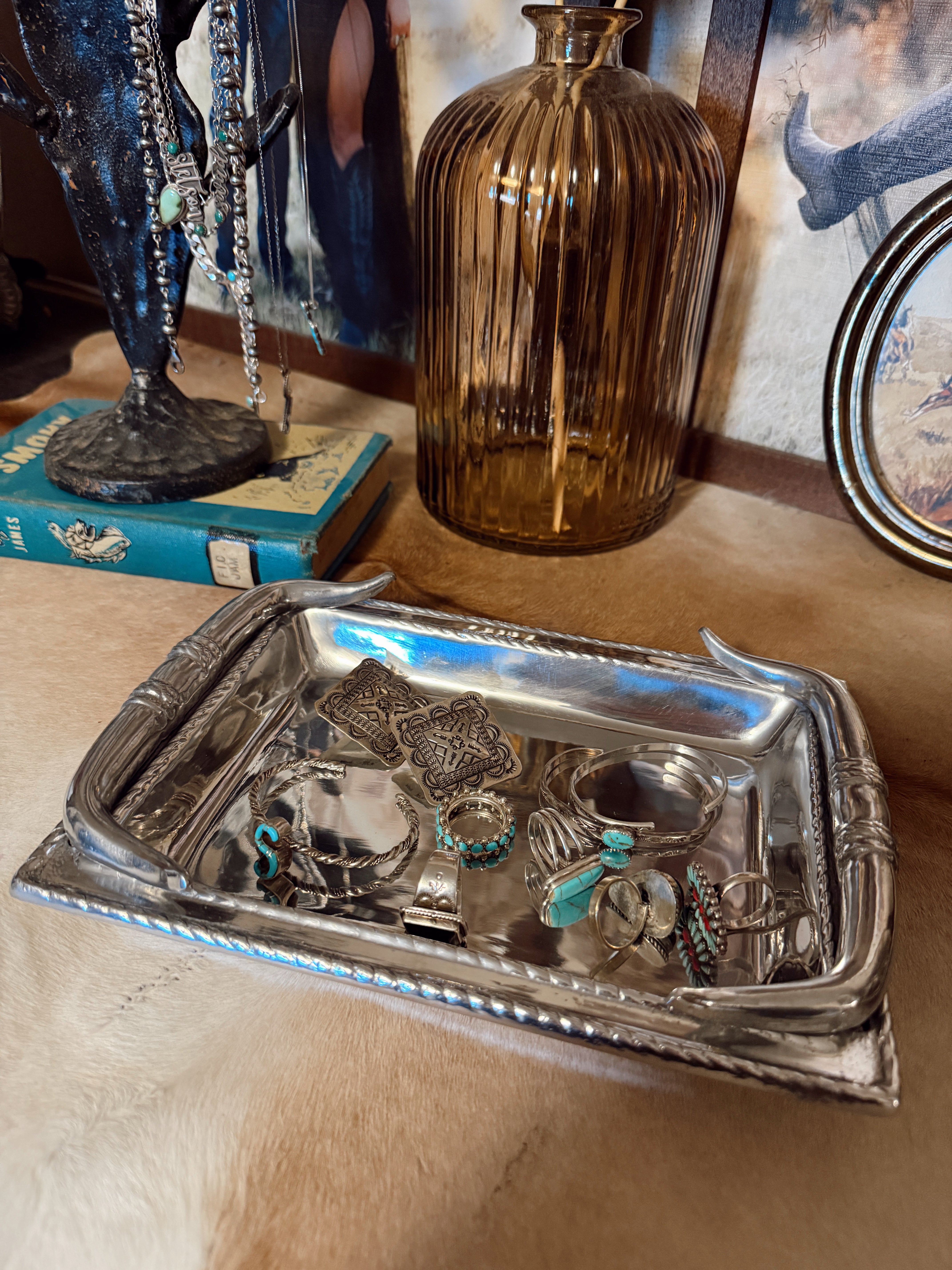 The Longhorn Catch All Tray