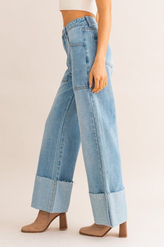 The Jenny Cuffed Jeans