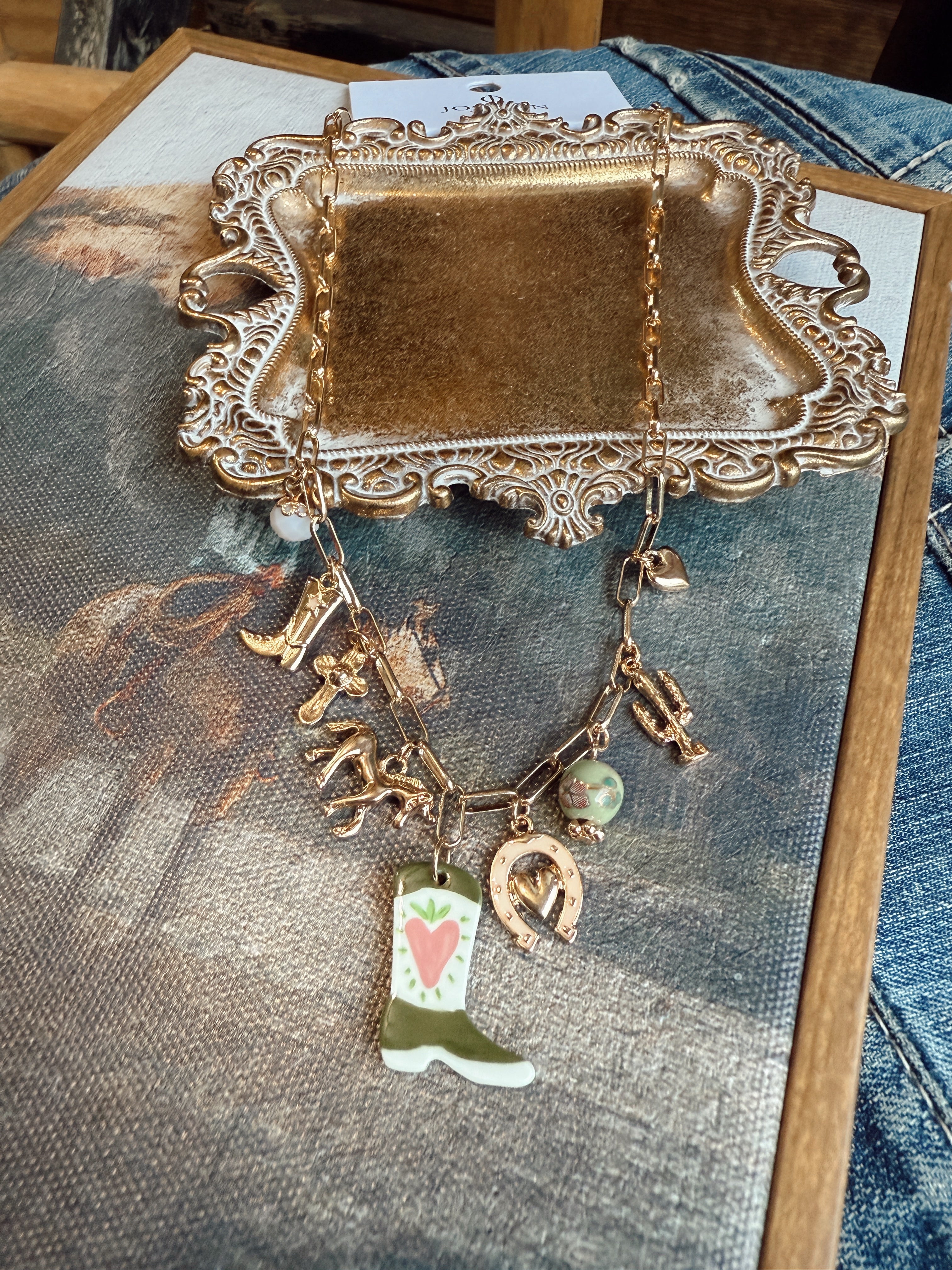 The Allie Charm Necklace