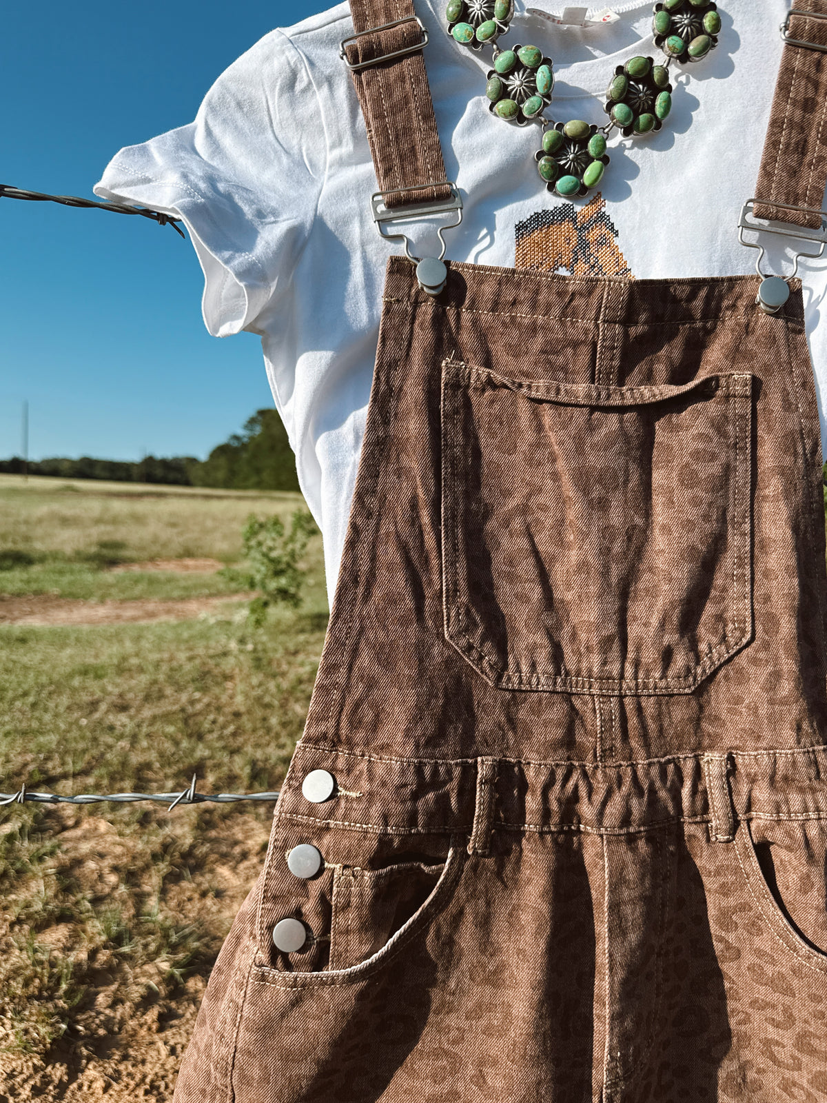 The Leopard Overalls - Best Seller
