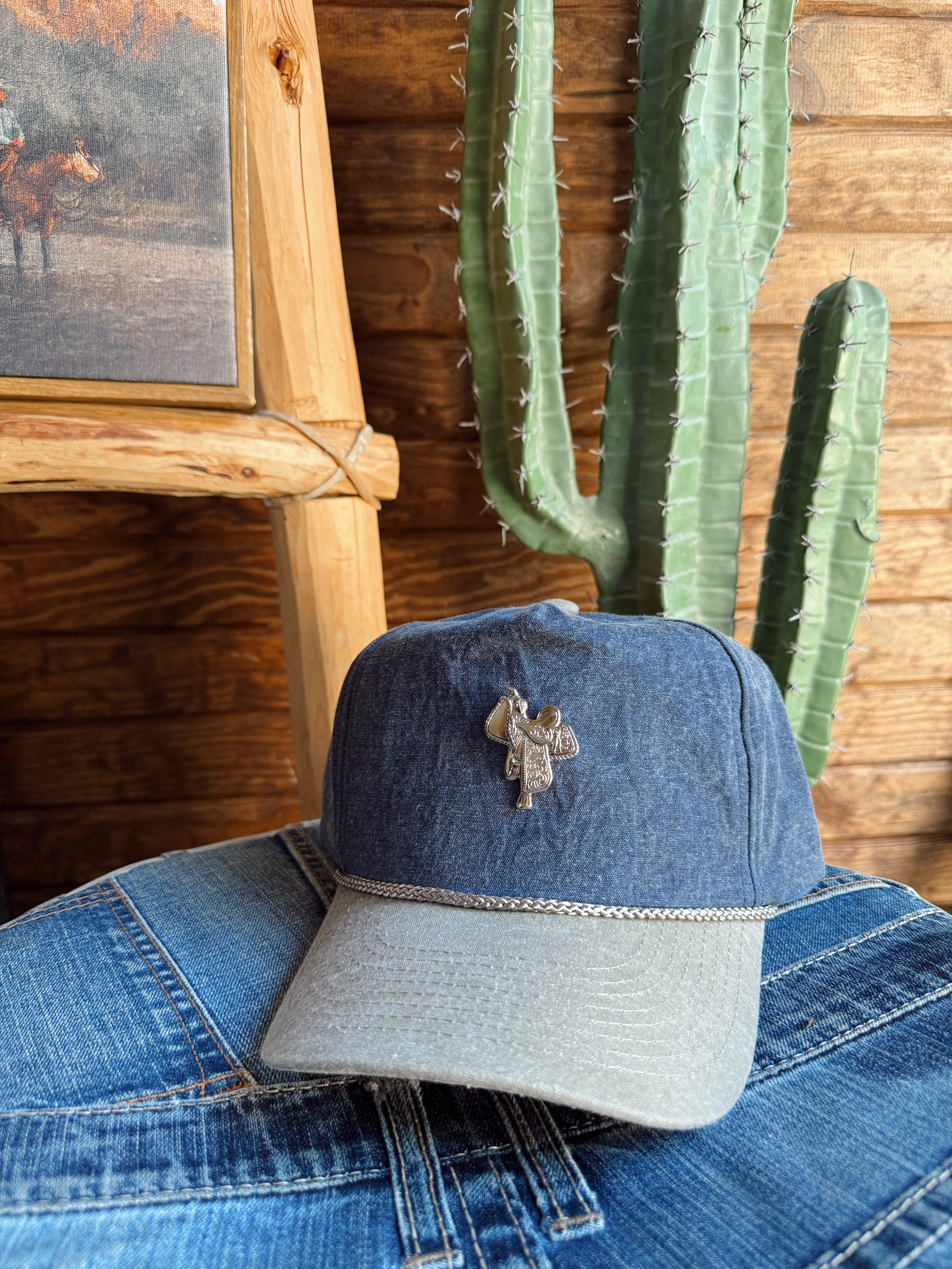 The Silver Saddle Cap