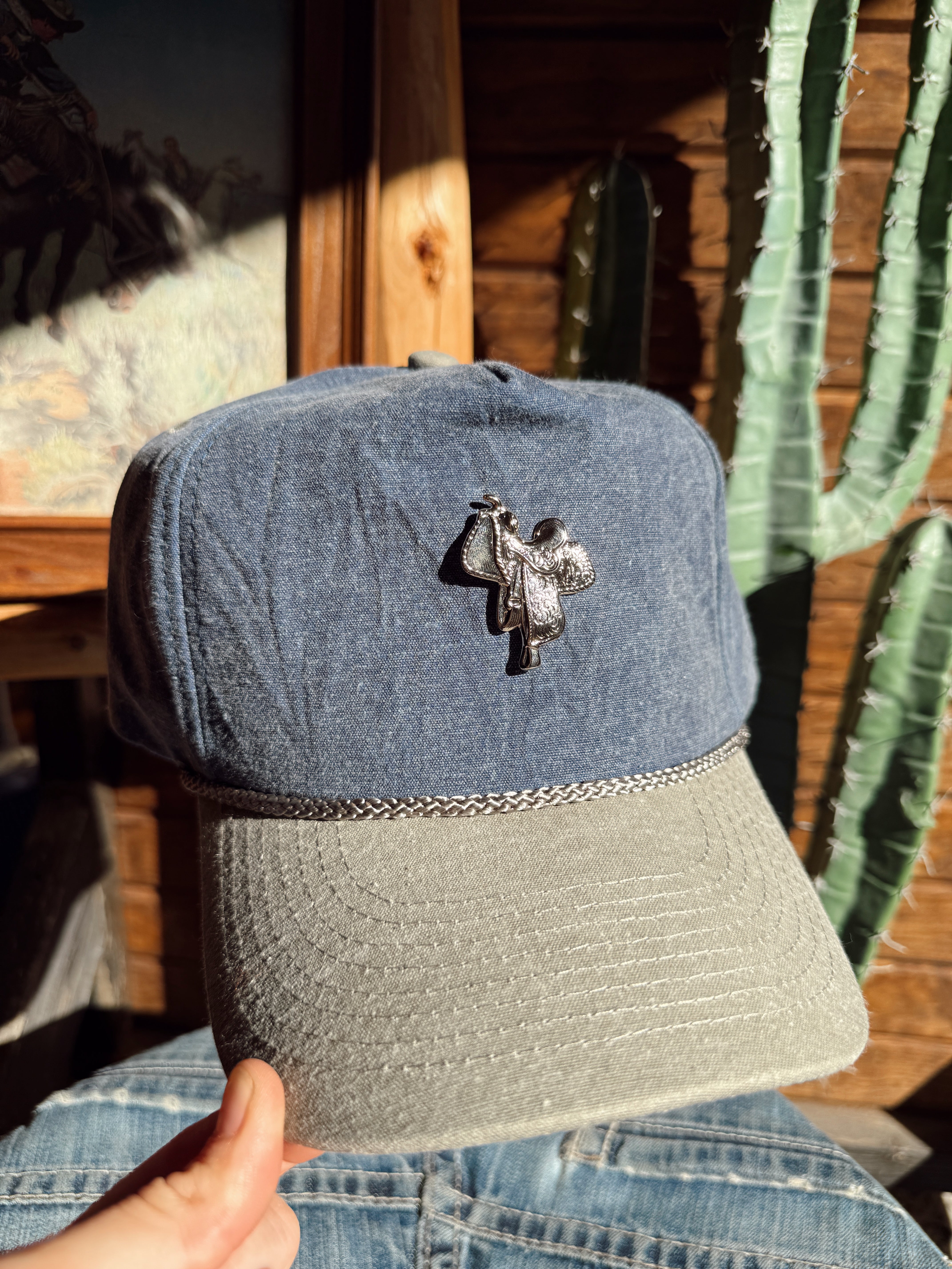 The Silver Saddle Cap