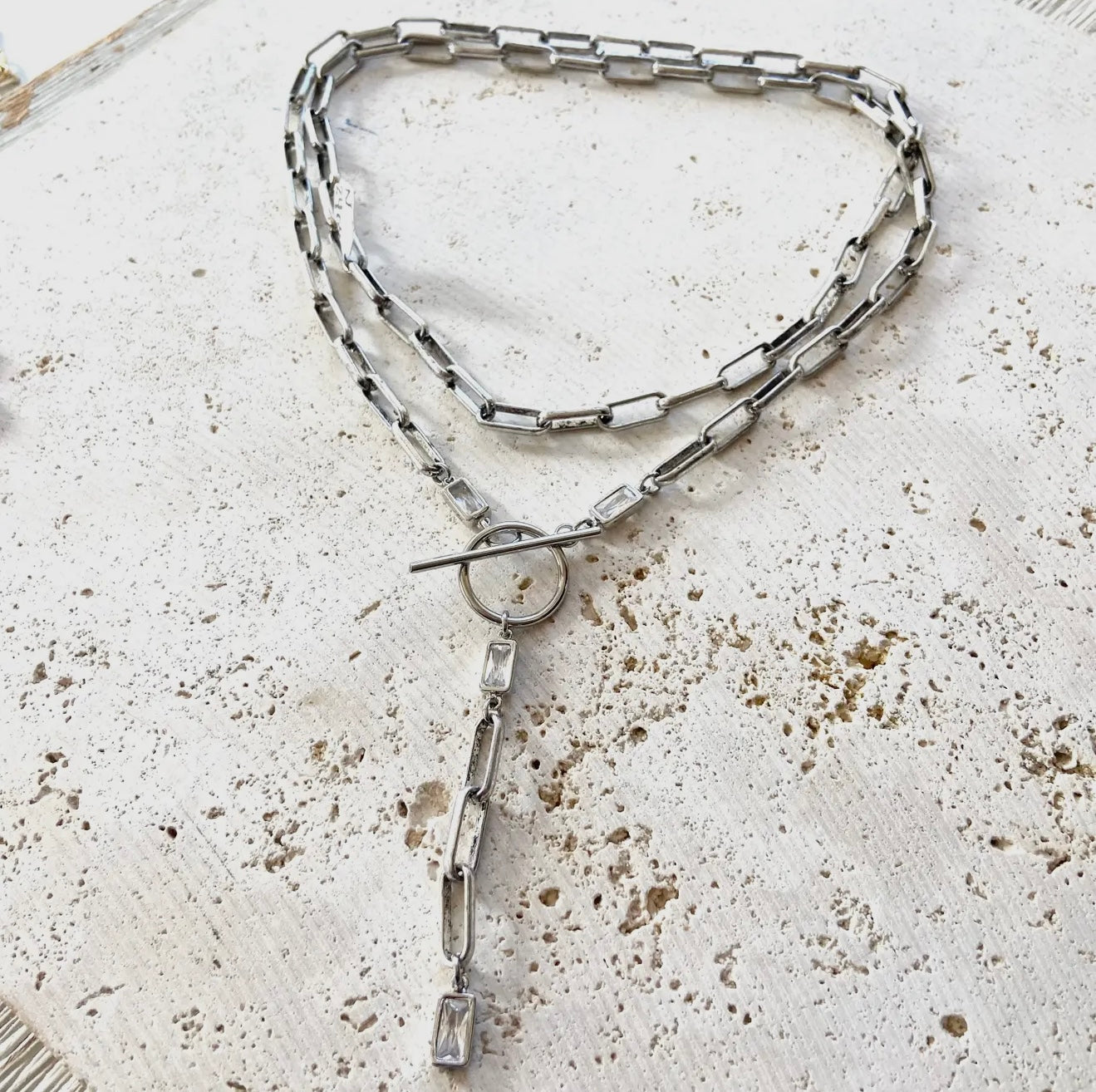 The Paperclip Wrap Necklace