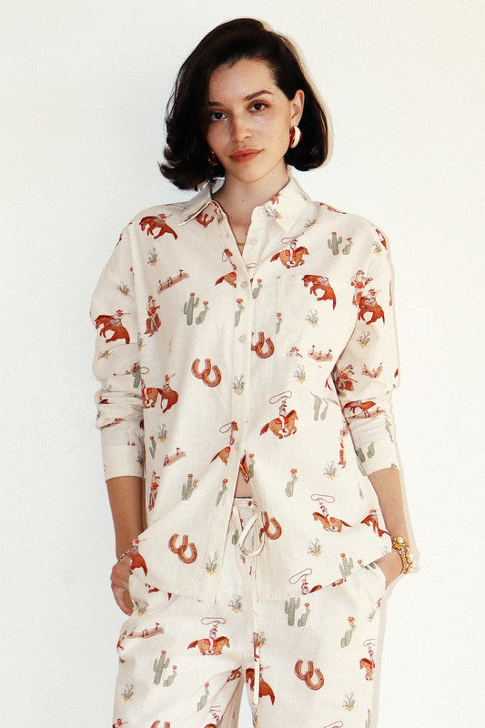 The Winnie Button Down Top