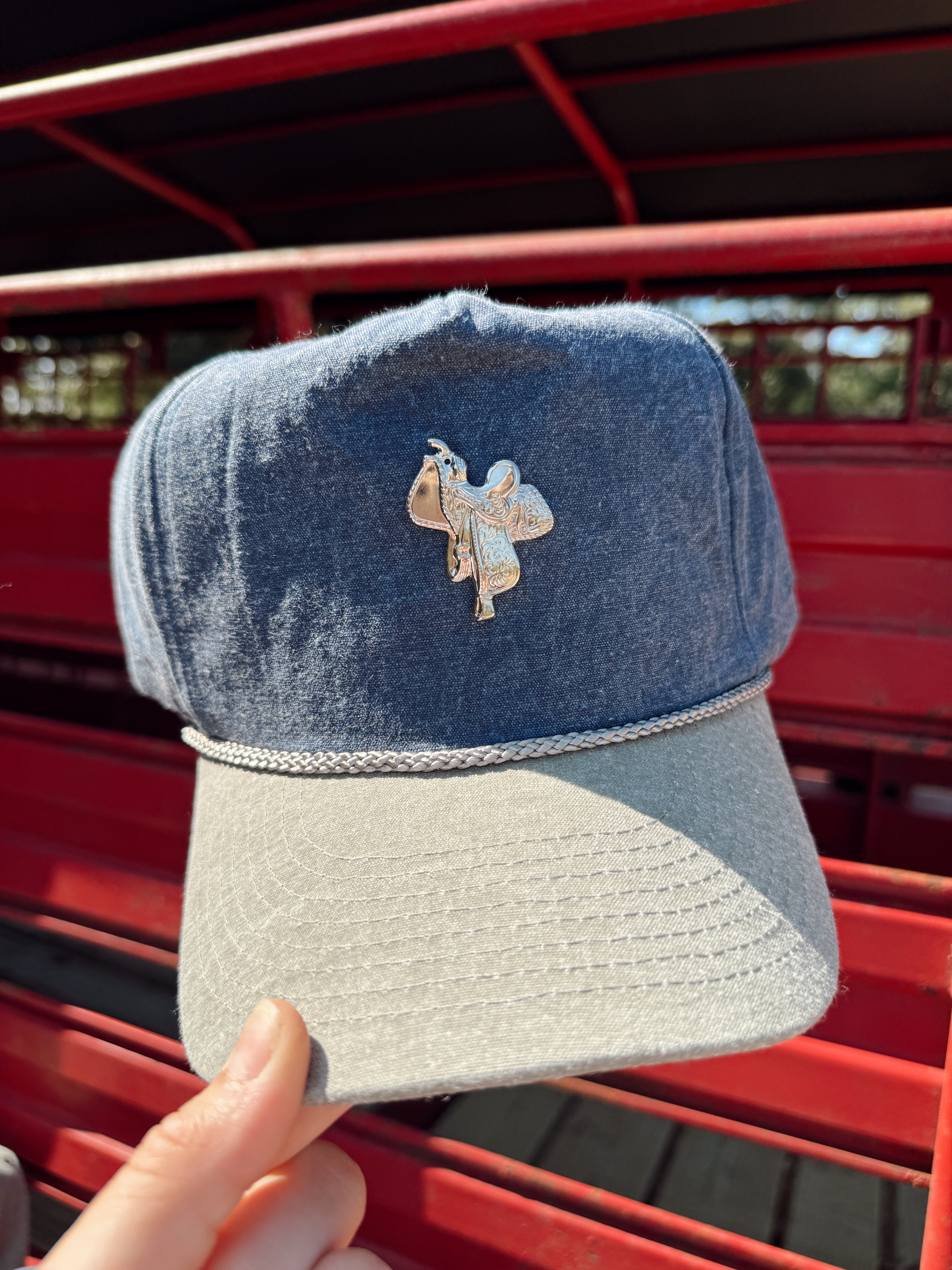 The Silver Saddle Cap