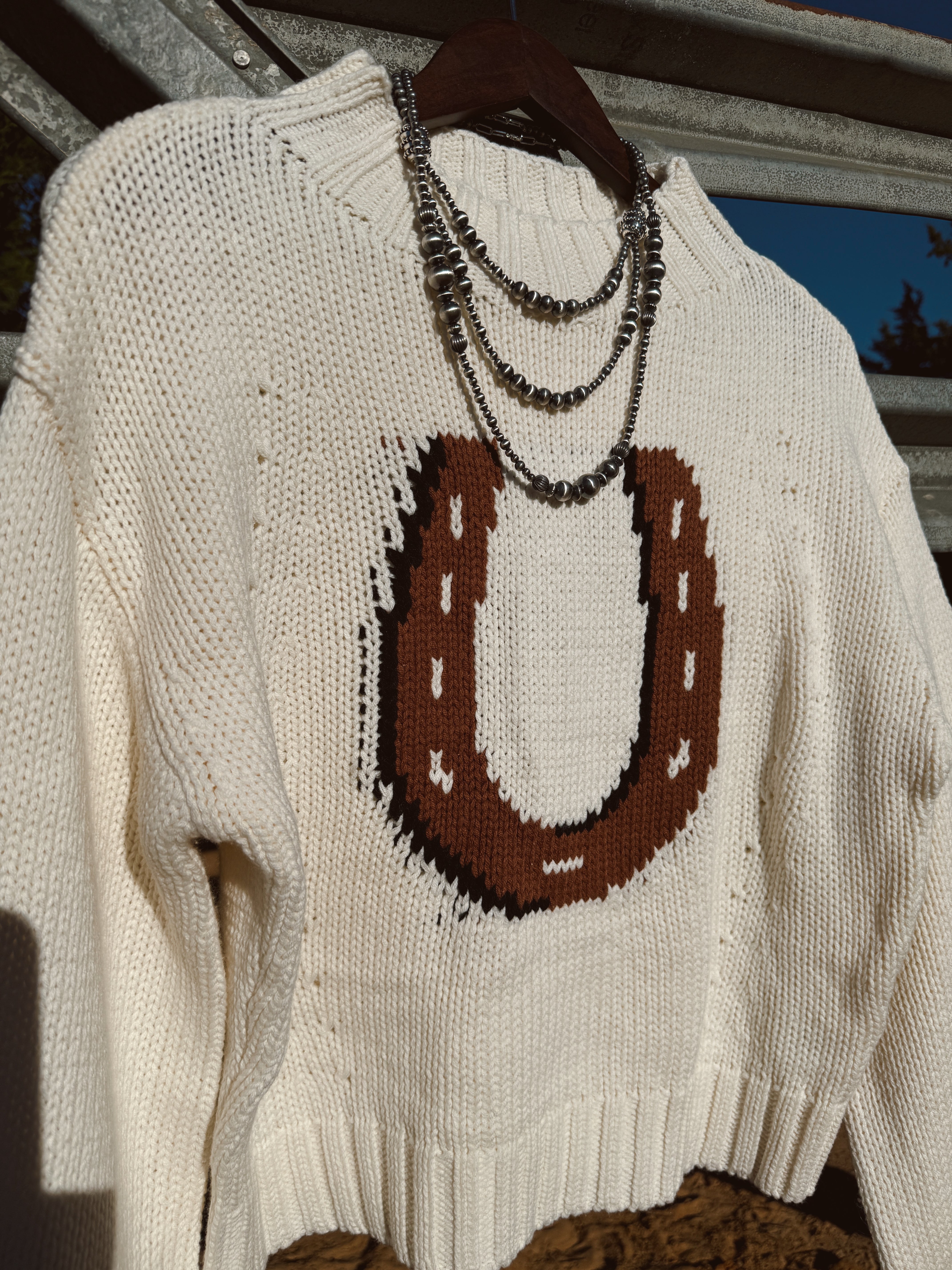 NEW The Horseshoe Sweater