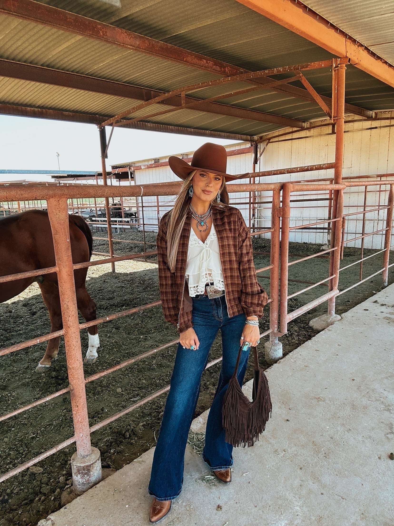 The Fringe Purse - Chocolate