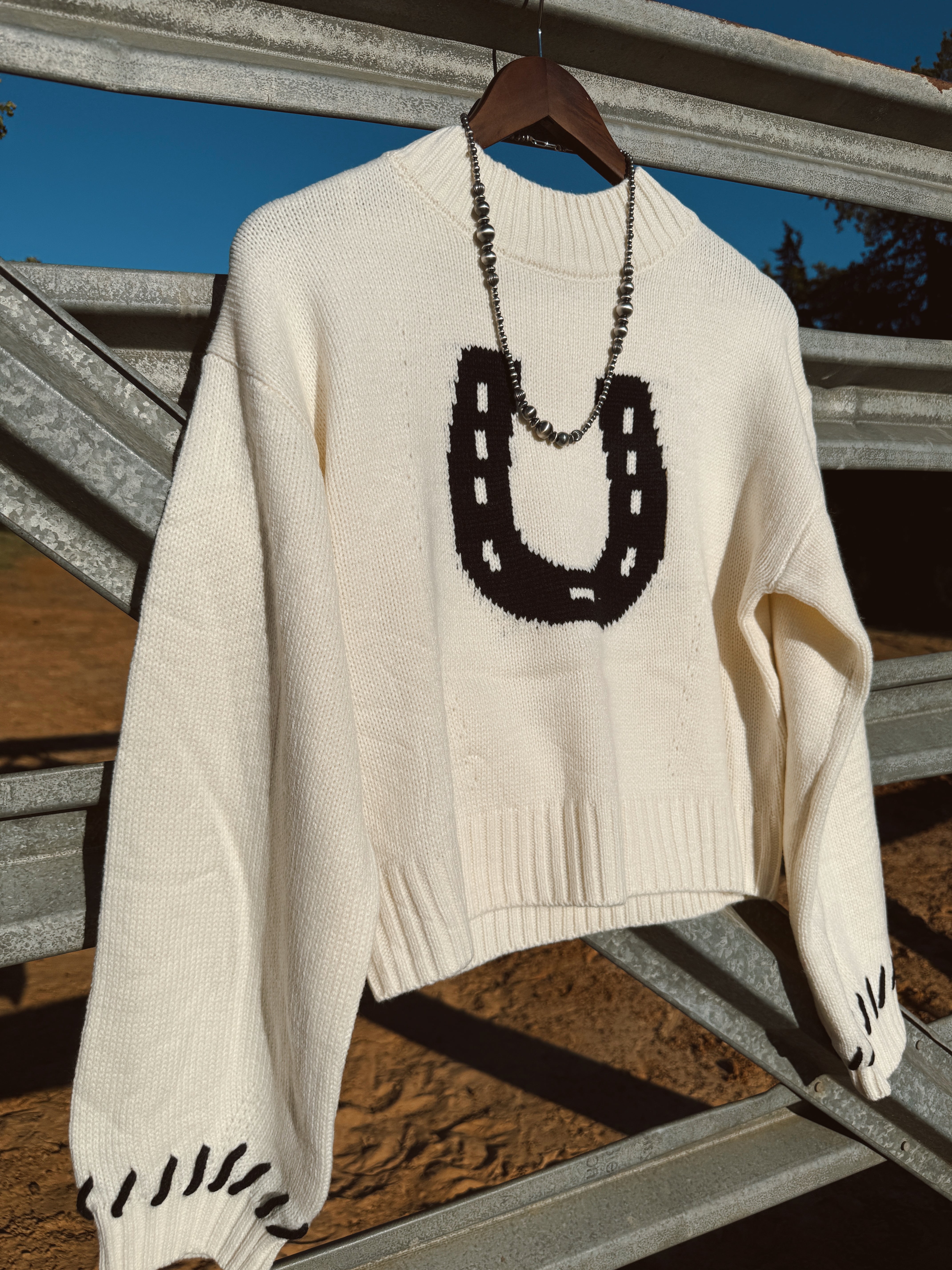 NEW The Buckstitch Sweater