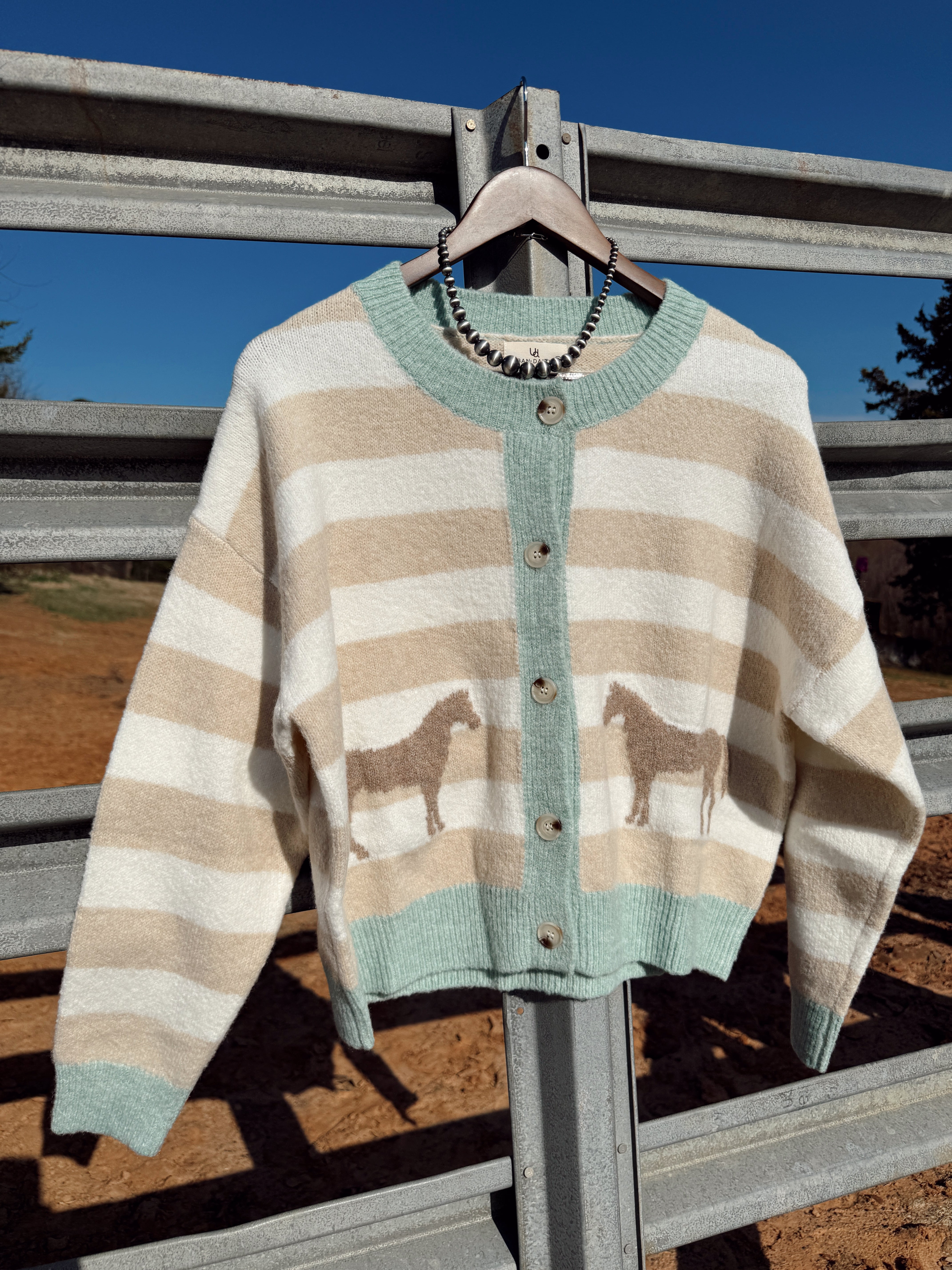 The Lain Cardigan - mint
