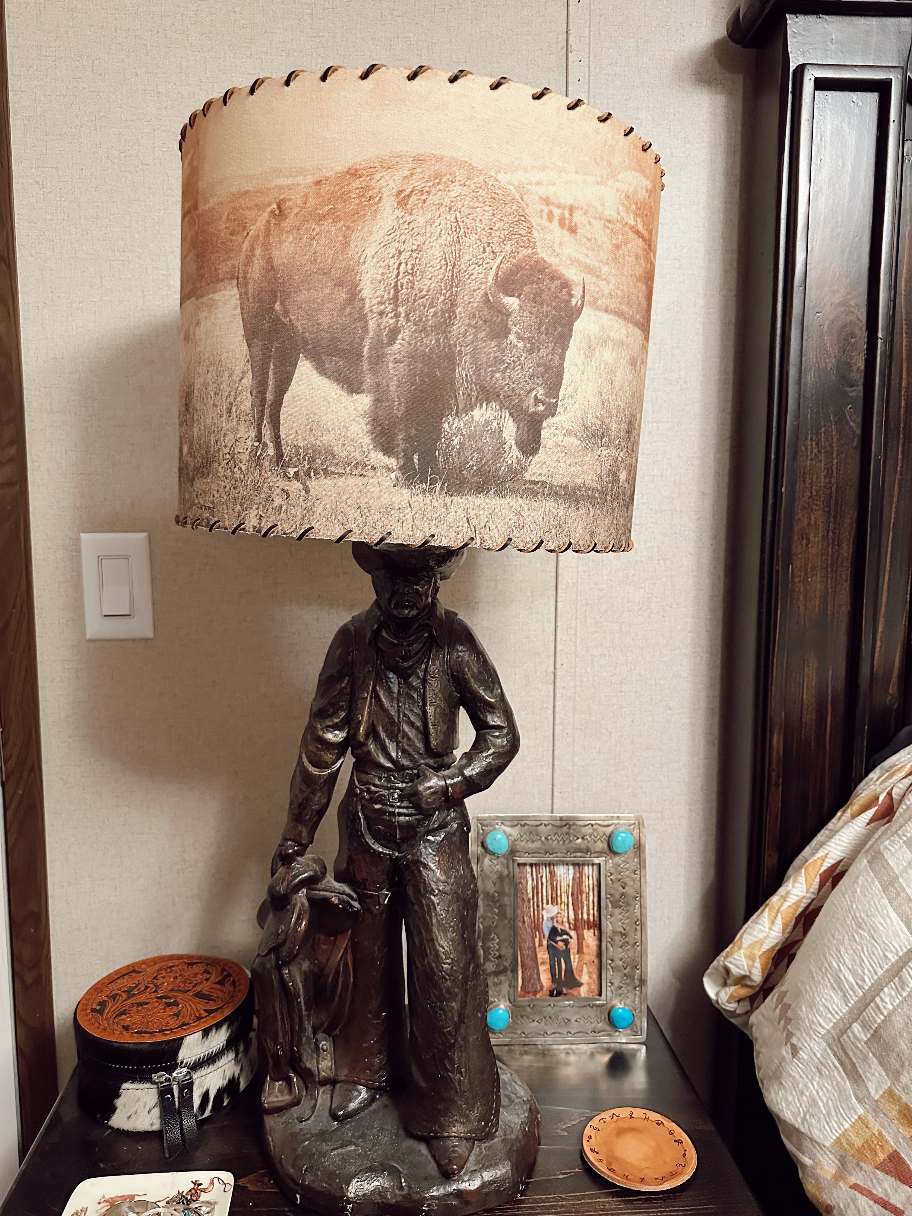 The Buffalo Lampshade