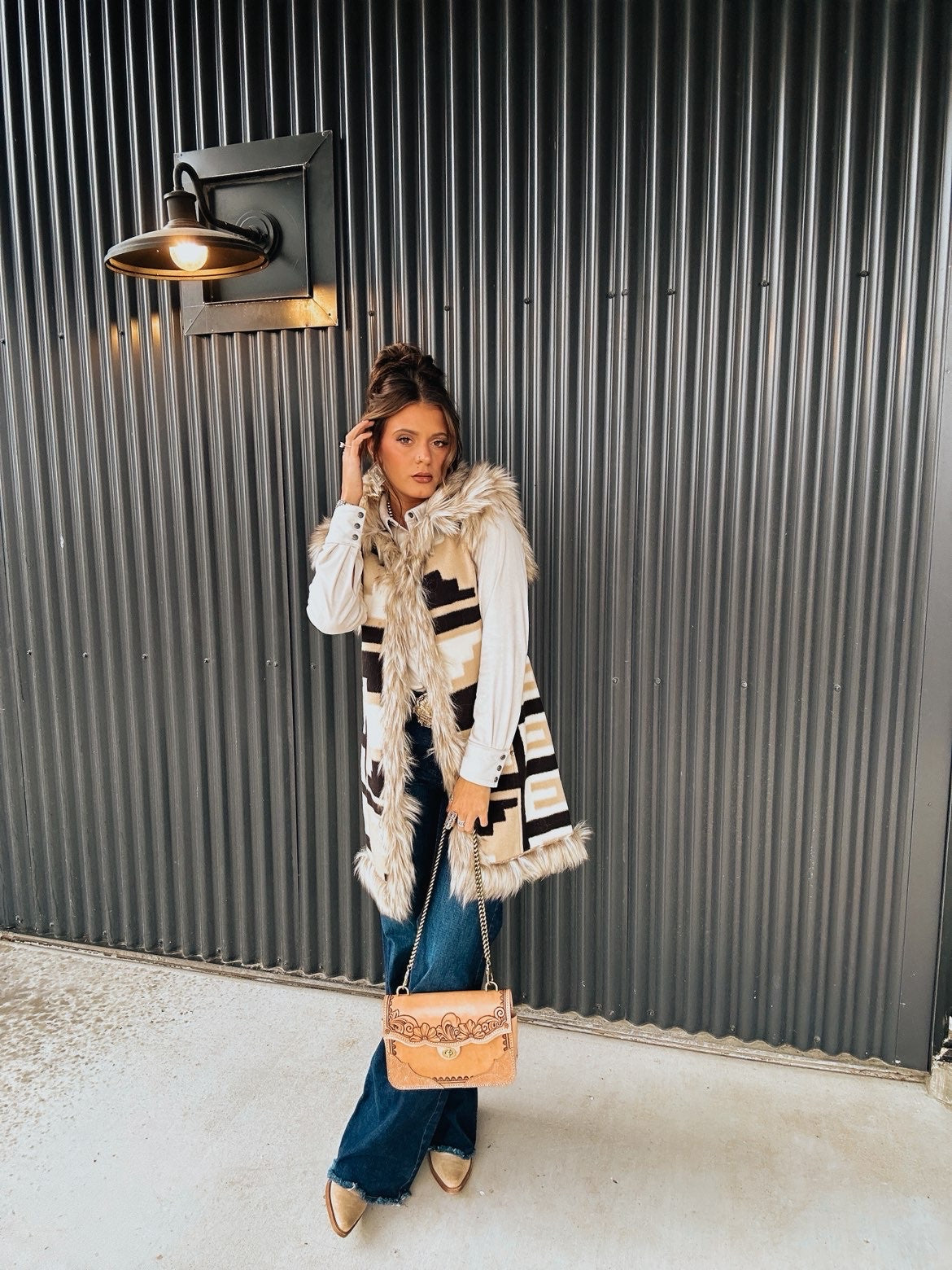 The Maddog Leather Clancy Purse