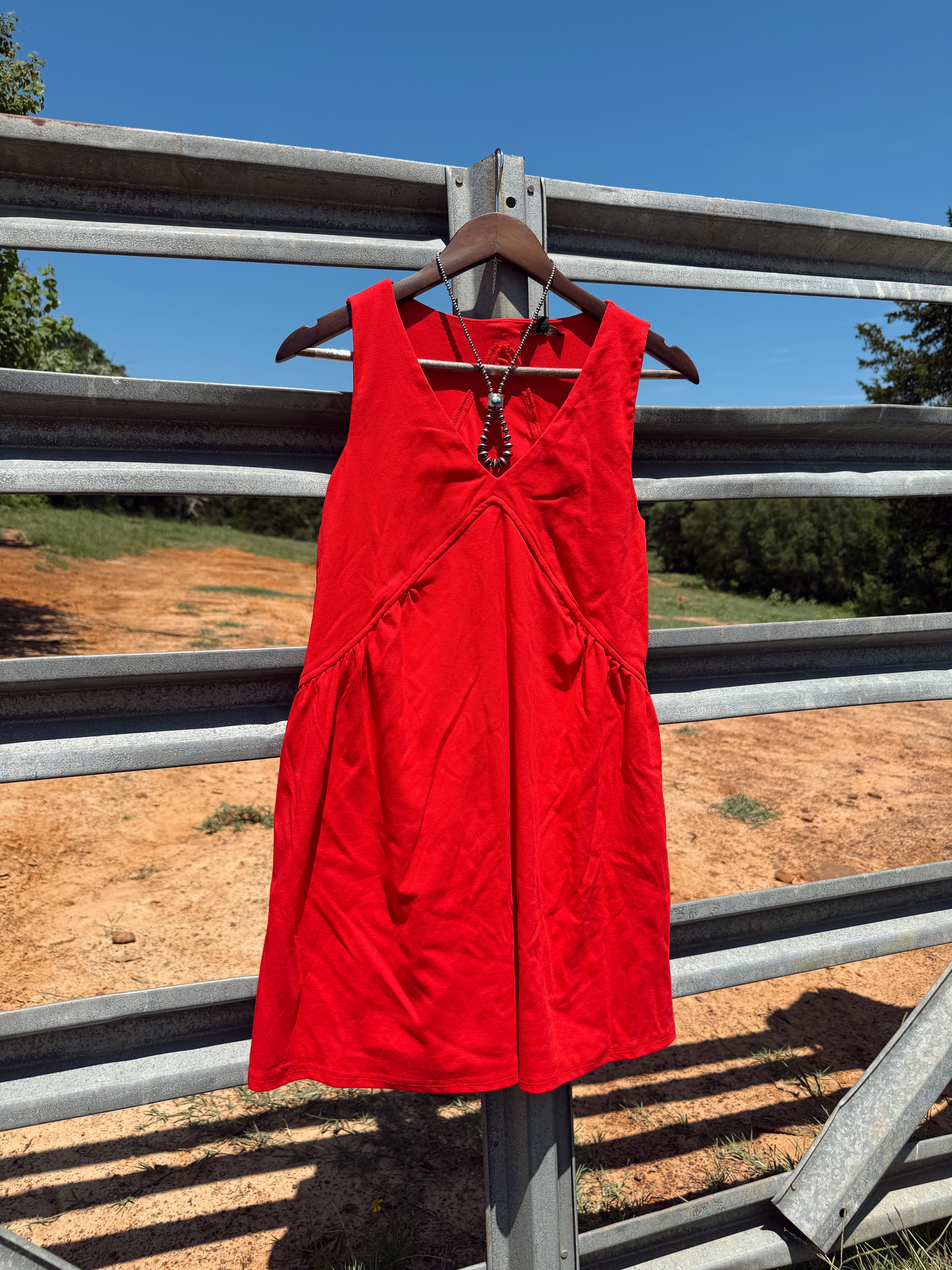 The Harper Dress - Red