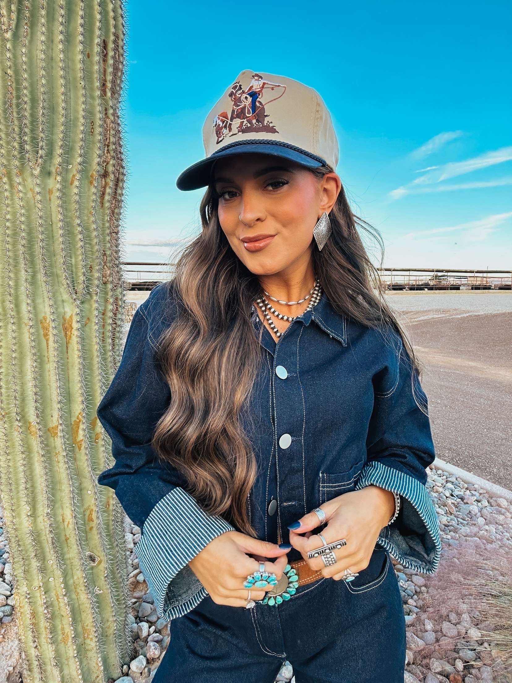 The Stripe Denim Jacket