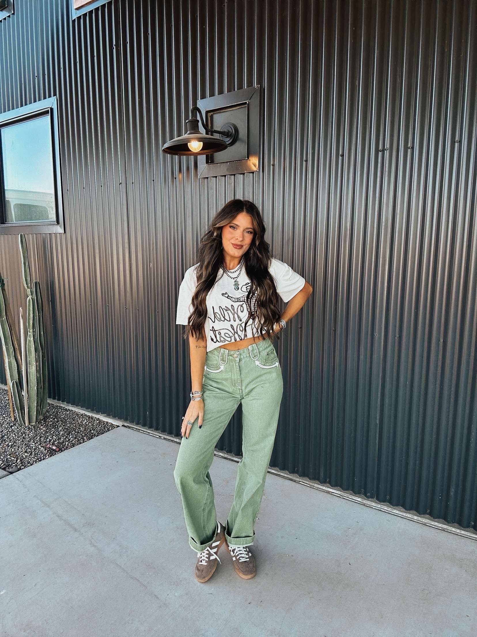 The Olive Bareback Pants