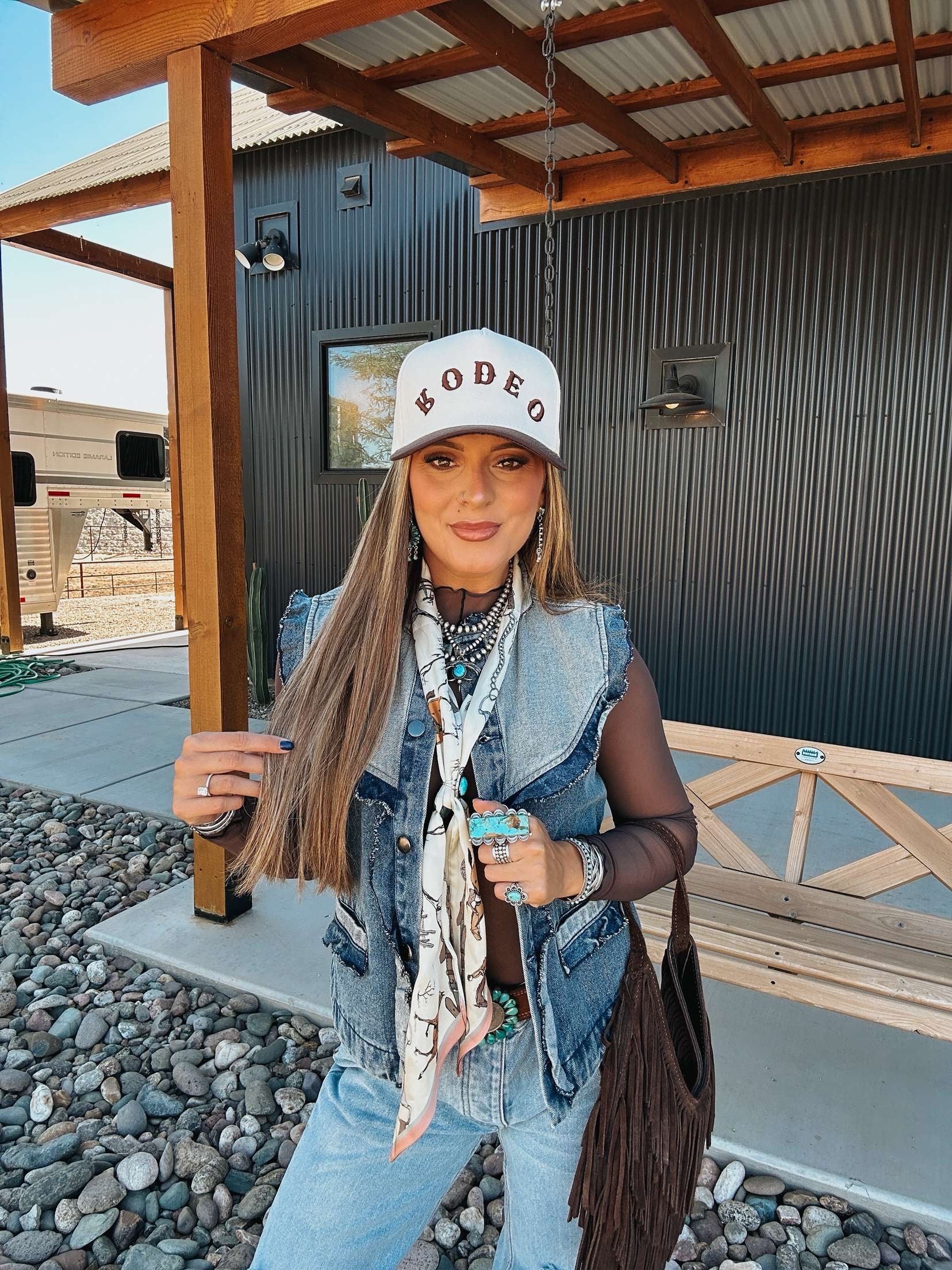 The Tasha Polizzi Denim Vest