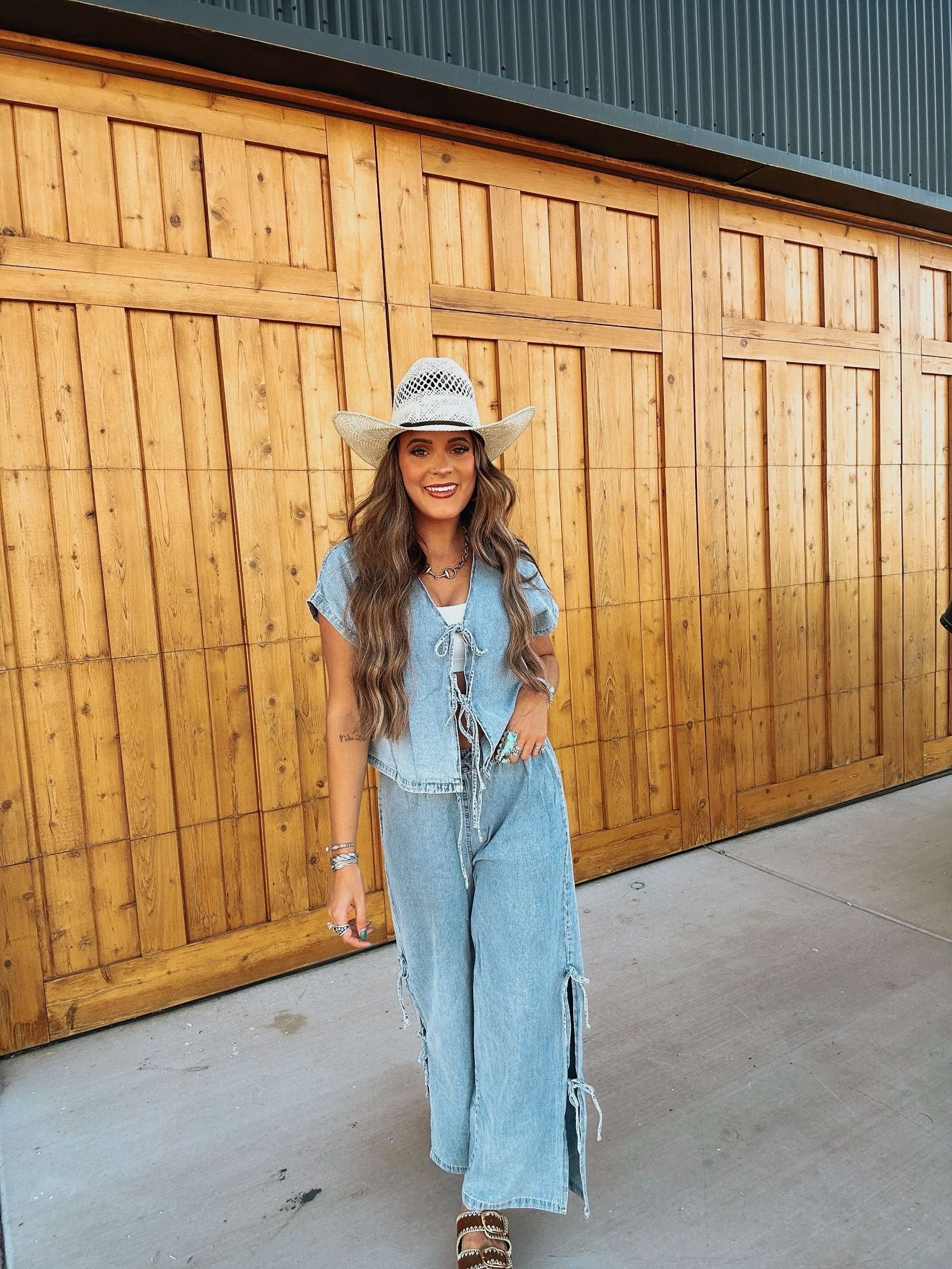 The Roan Denim Top - pre order 1/5