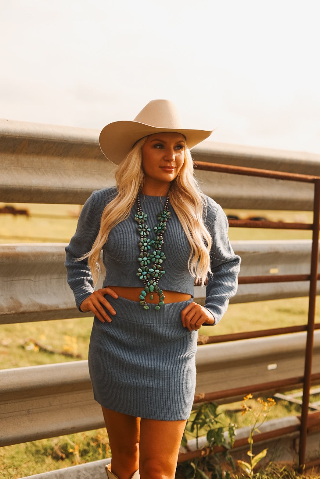 The Charlene Ribbed Set