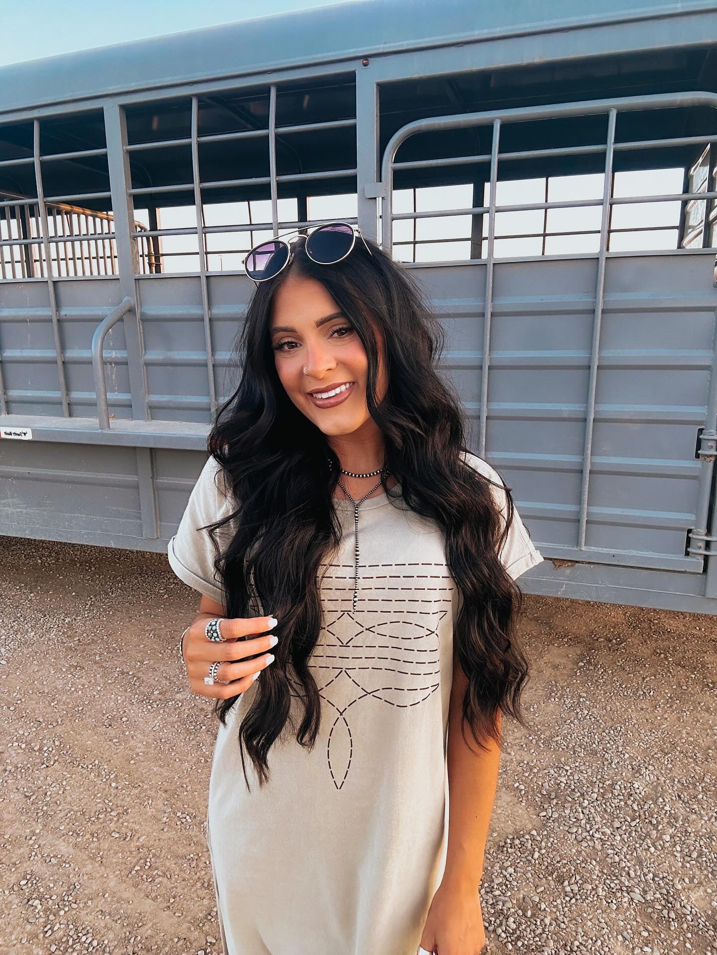 The Boot Stitch Dress - Khaki