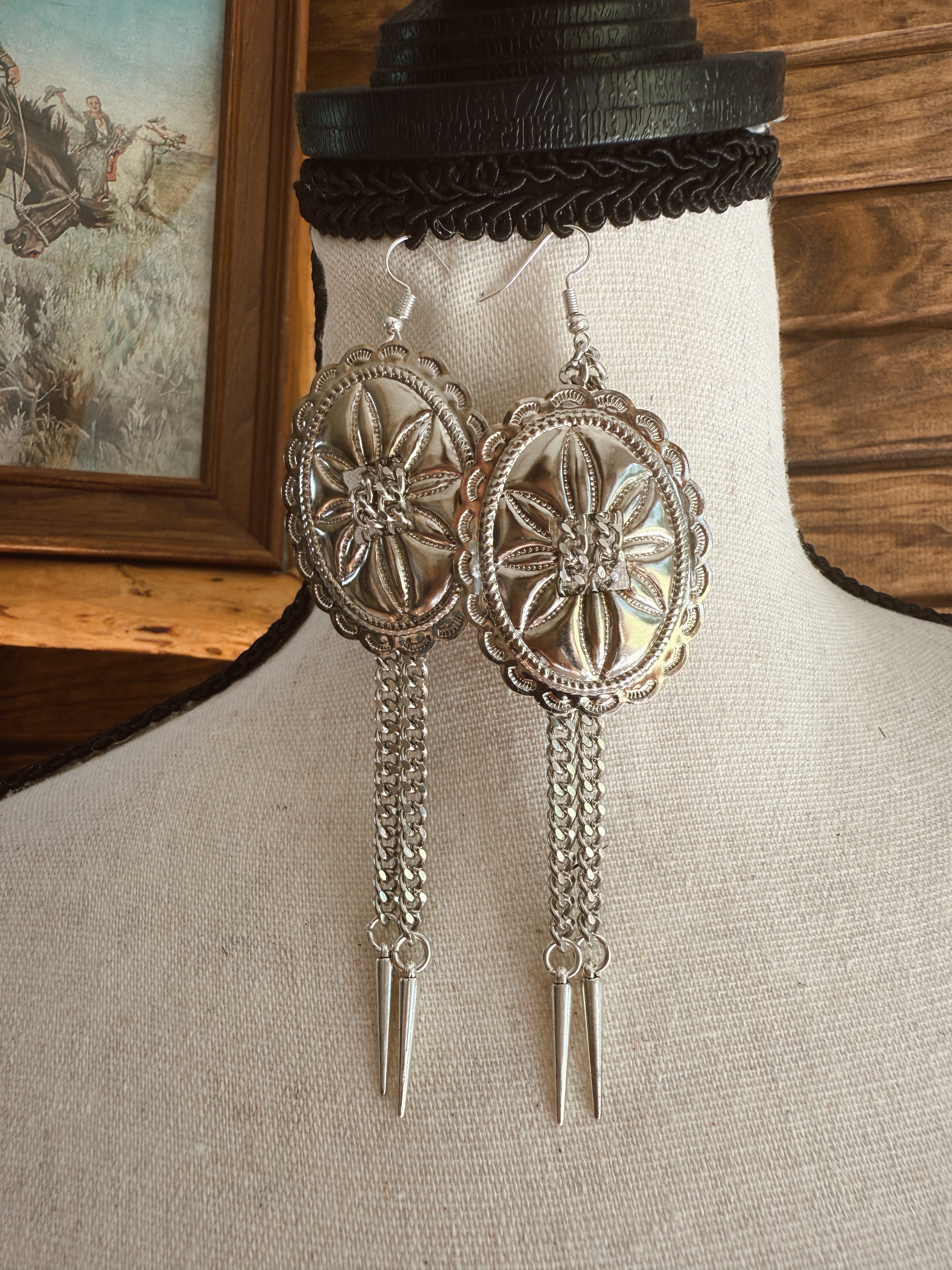 The Bolo Concho Earrings