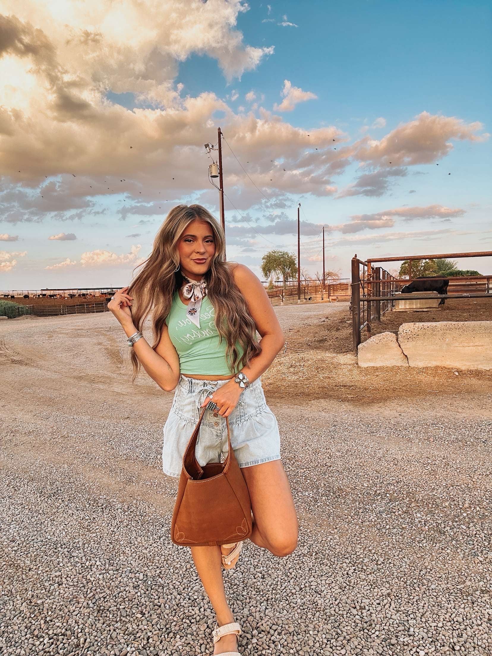 The Maddog Leather Hobo Purse - Camel