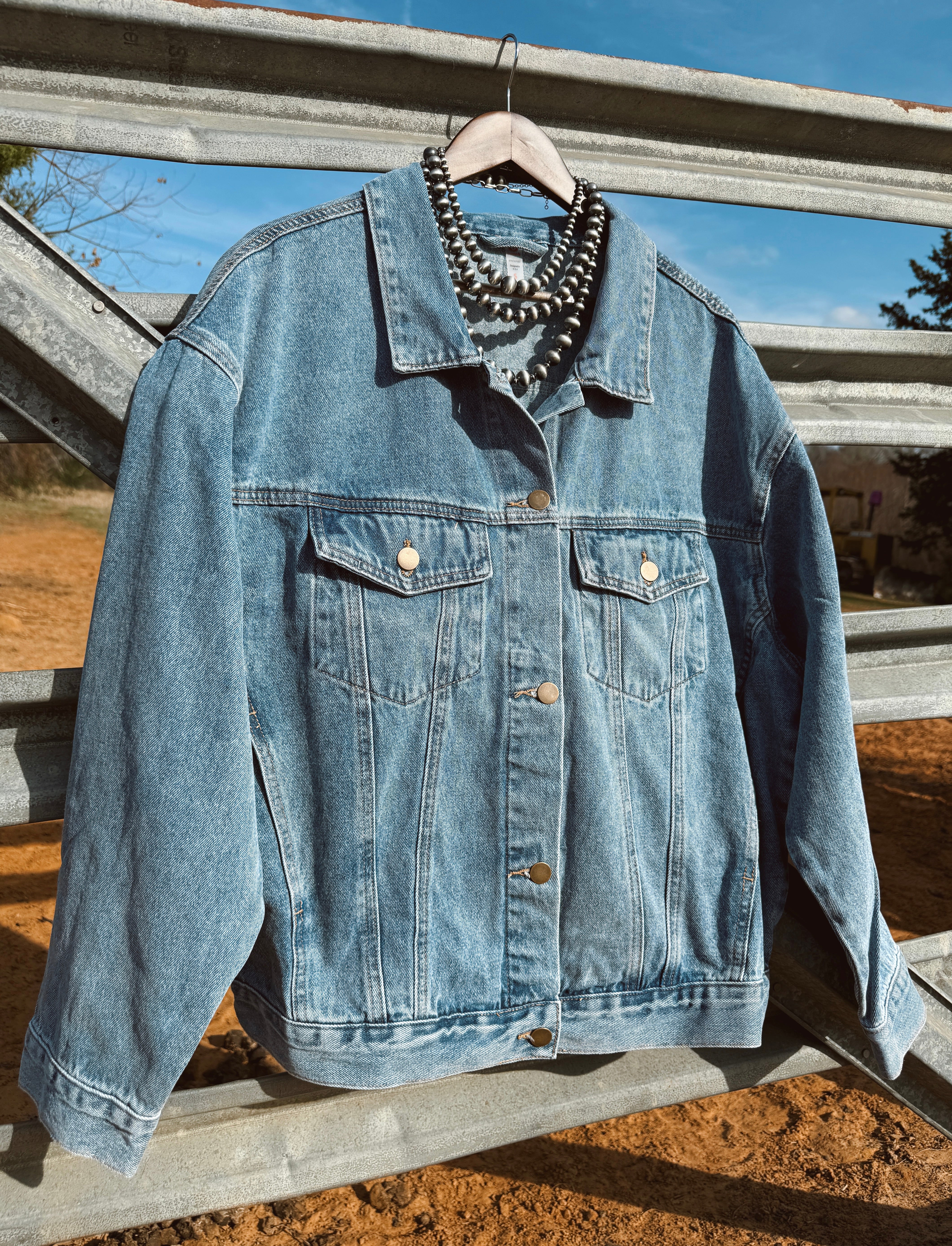 The Oversized Denim Jacket