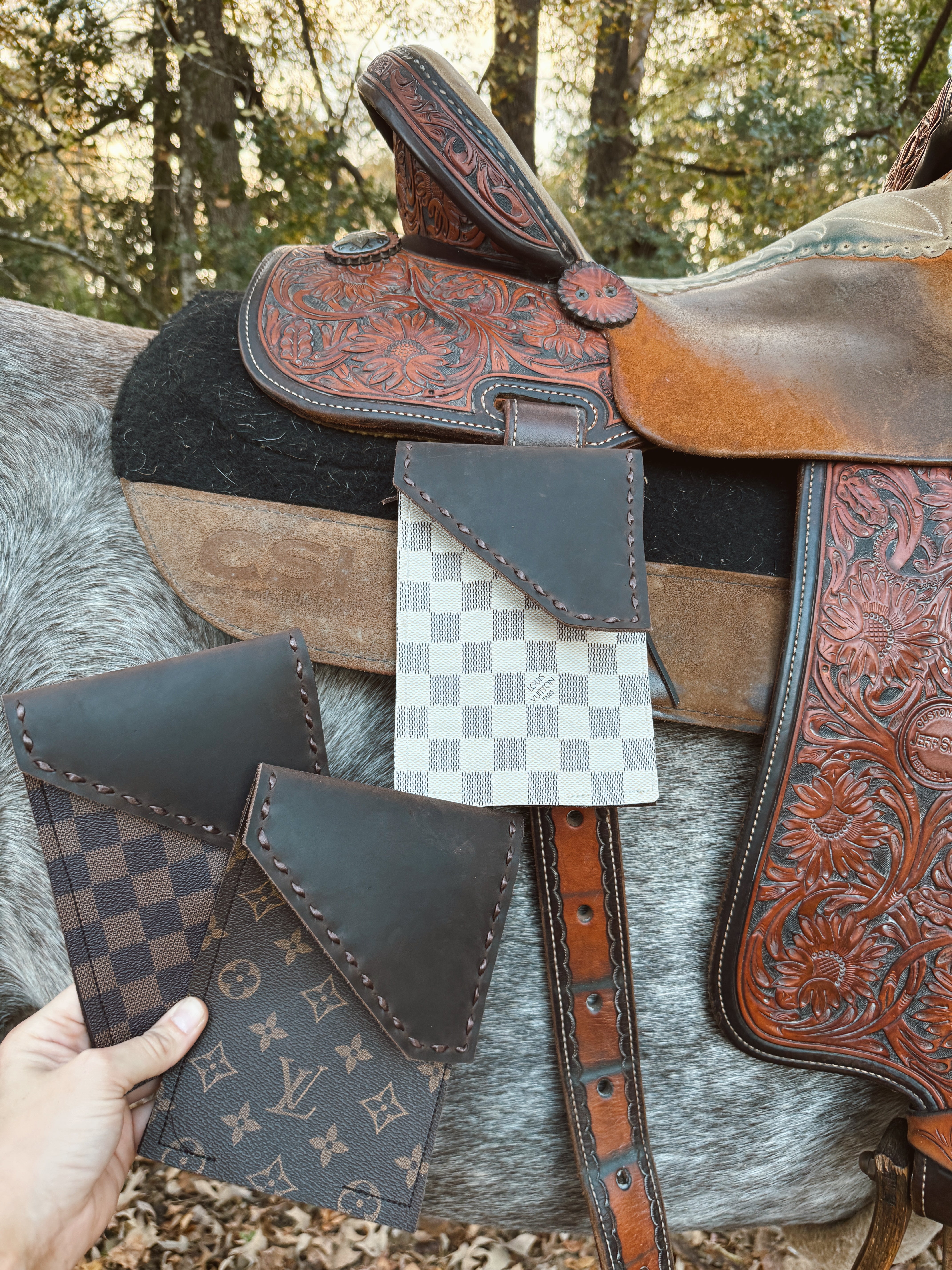 The Luxe Saddle Phone Holder