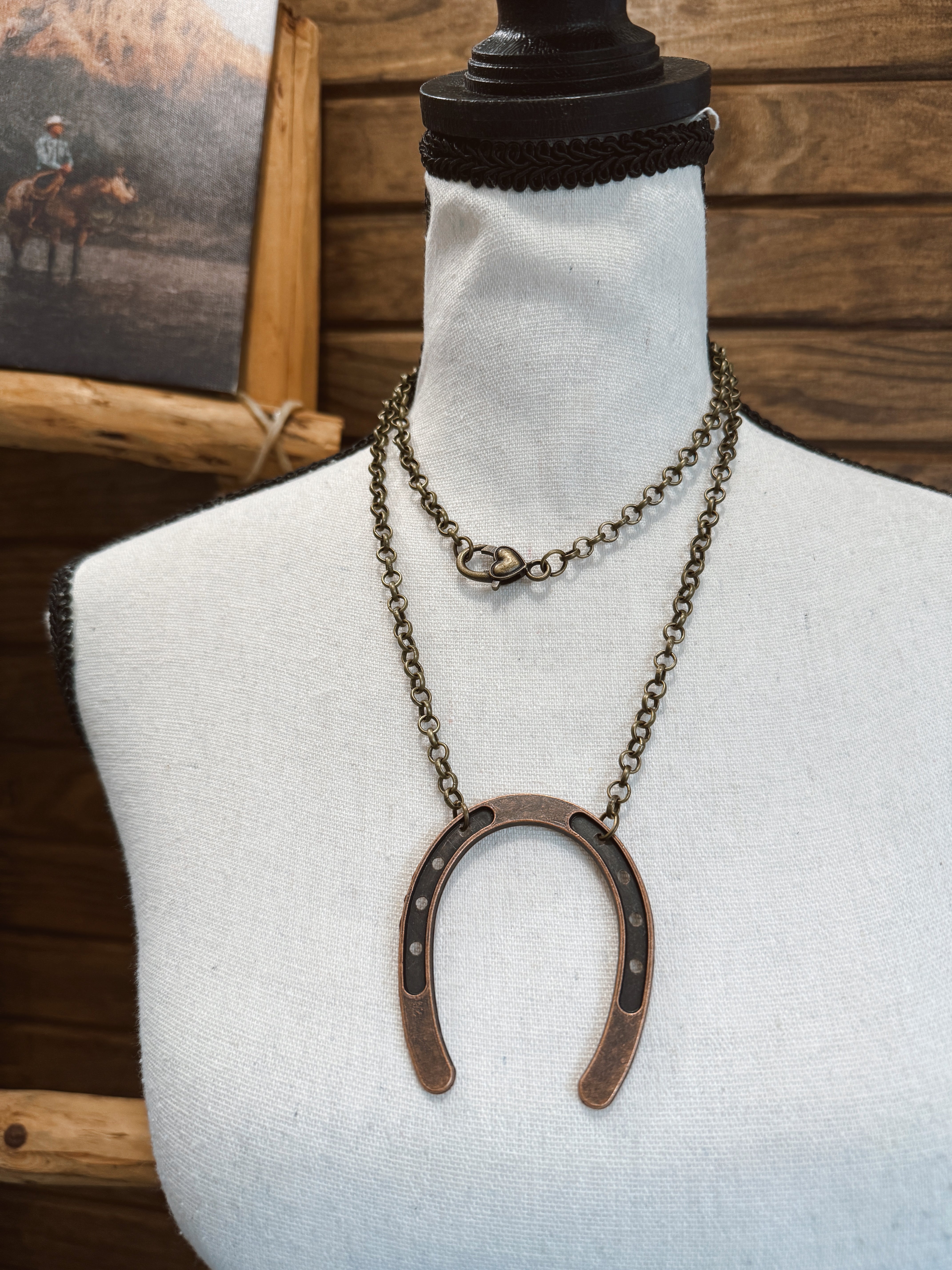 The Horseshoe Wrap Necklace