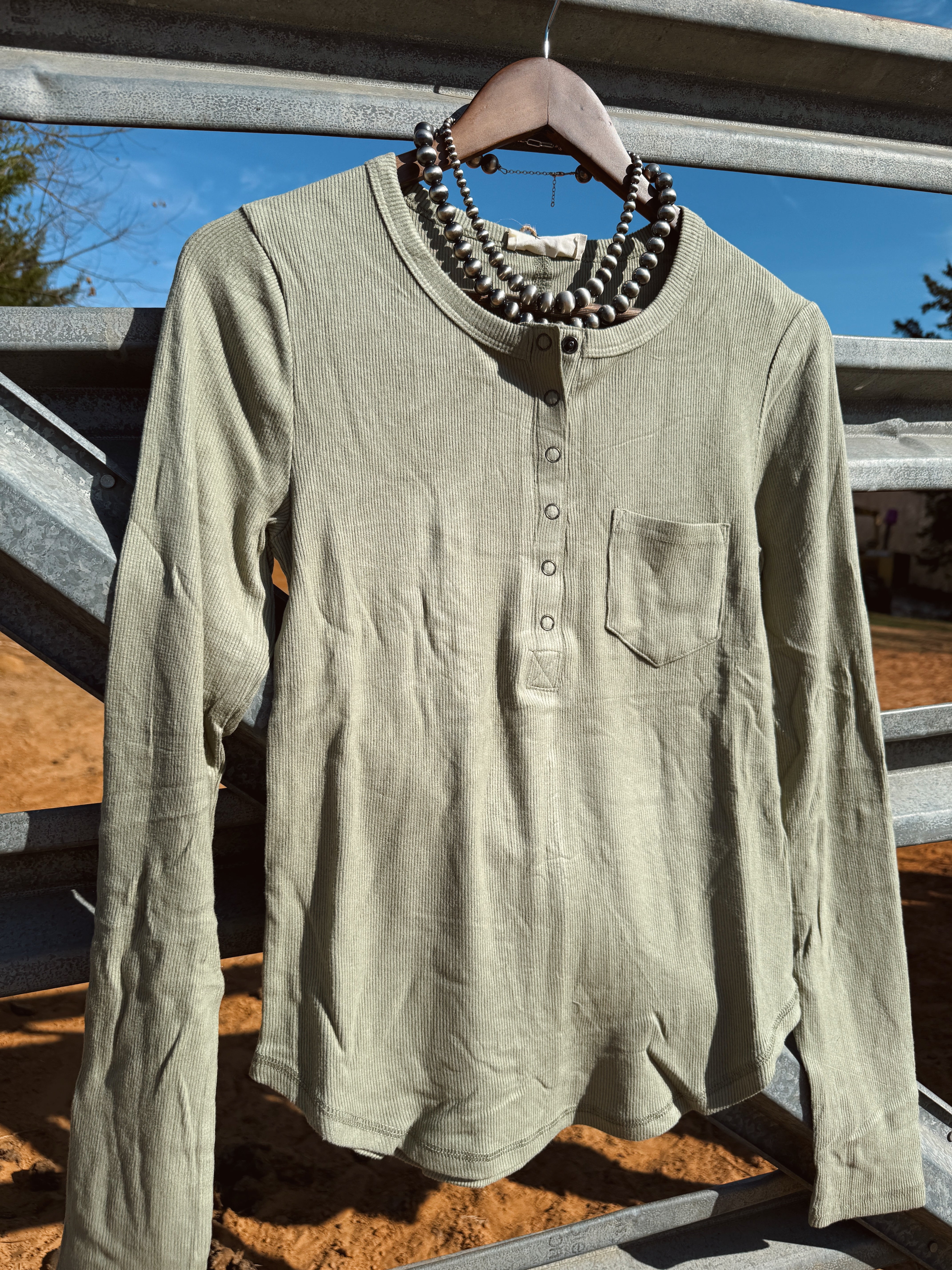 The Joli Top - Olive