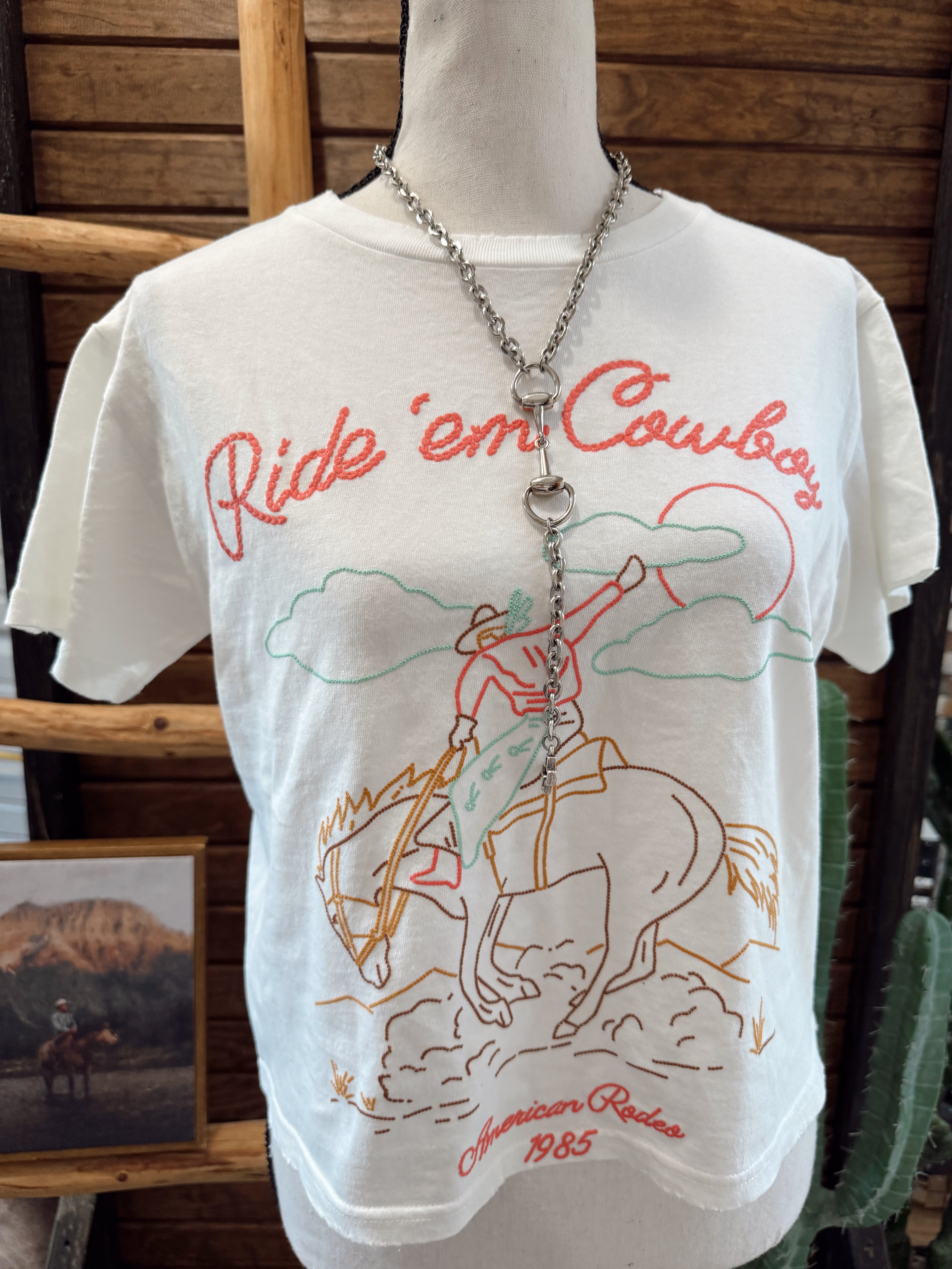 The American Rodeo Cropped Tee