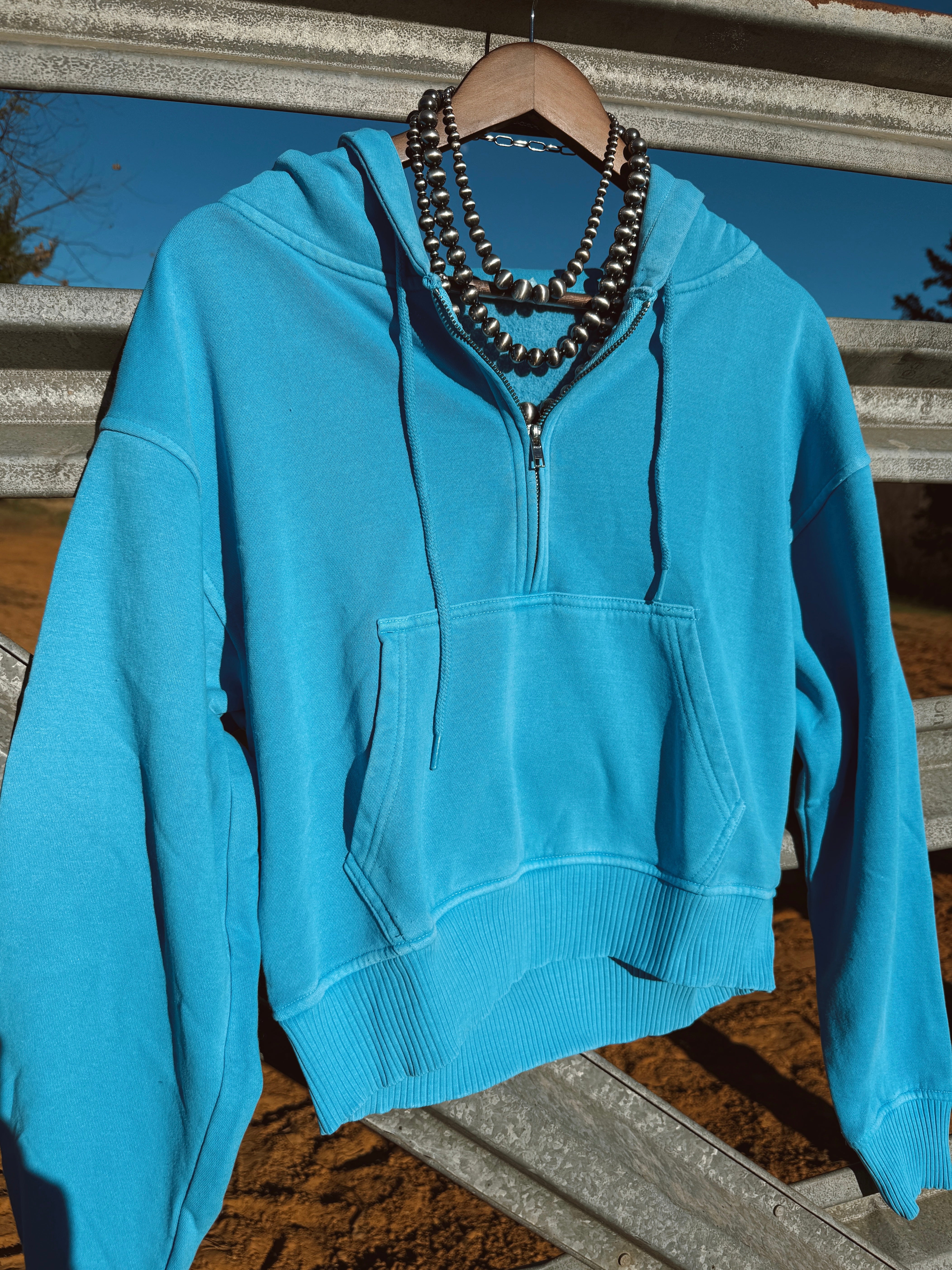 The Reynolds Half Zip - Ocean