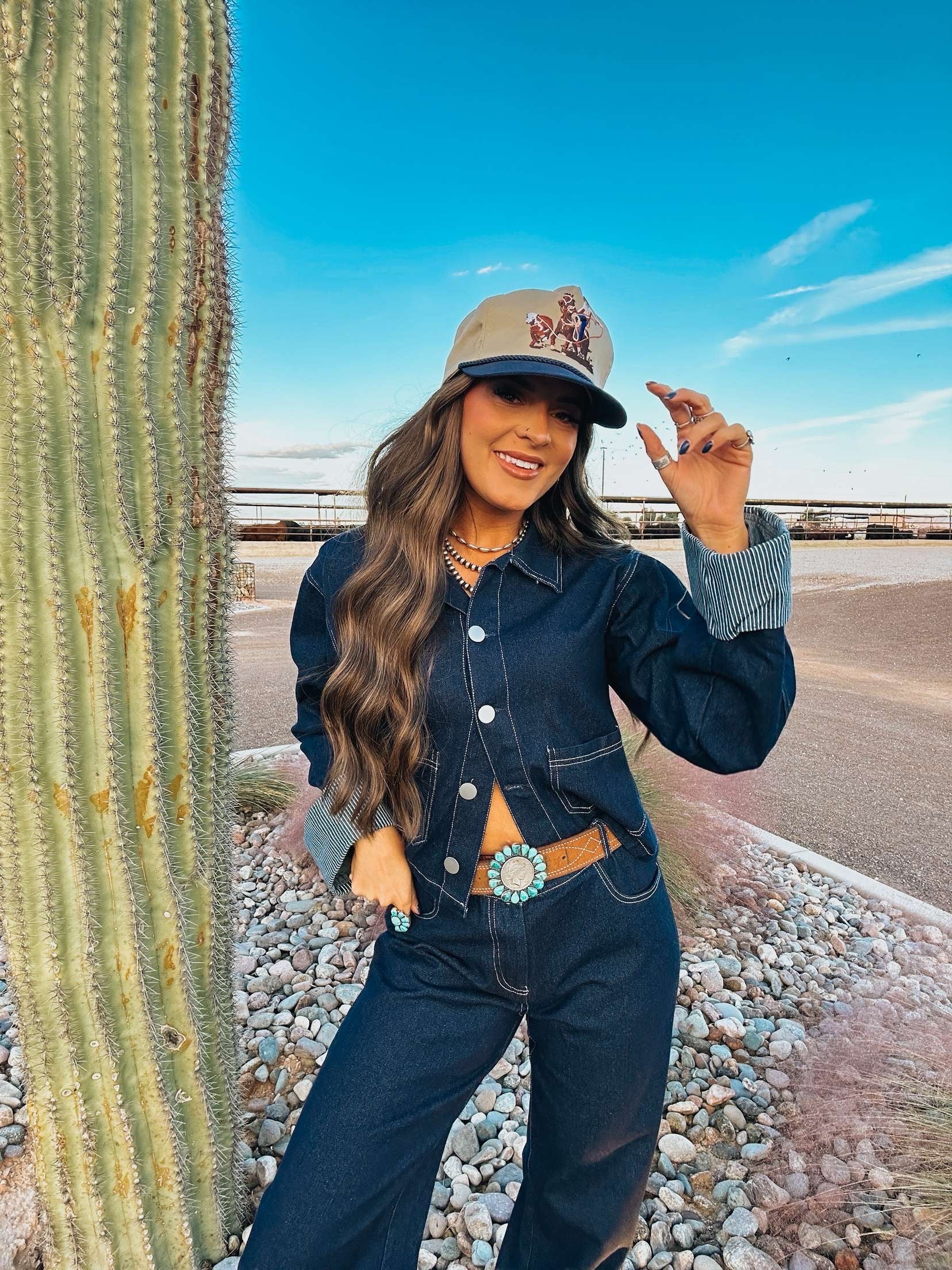 The Stripe Denim Jacket