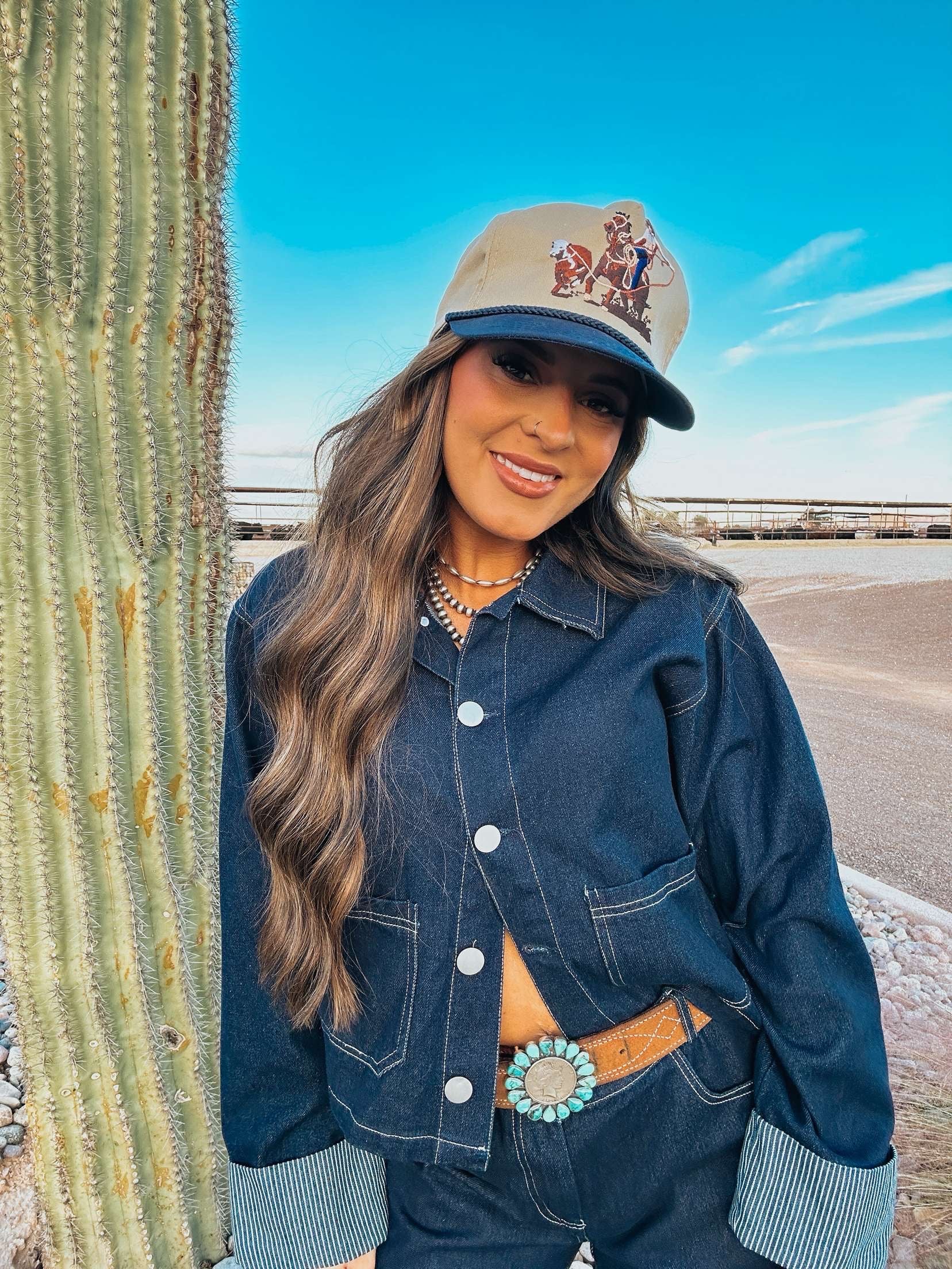 The Stripe Denim Jacket