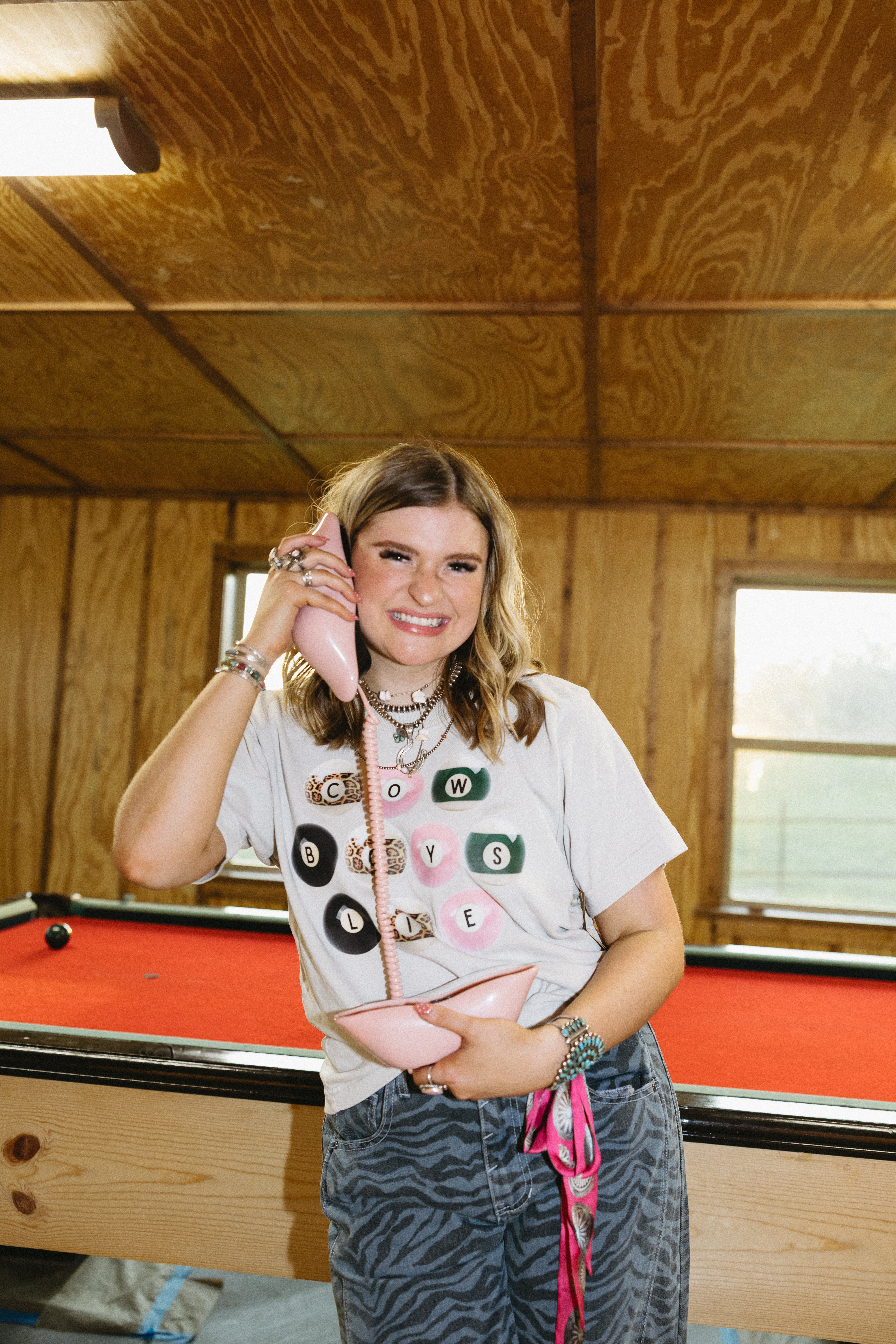 The Annie Zebra Jeans