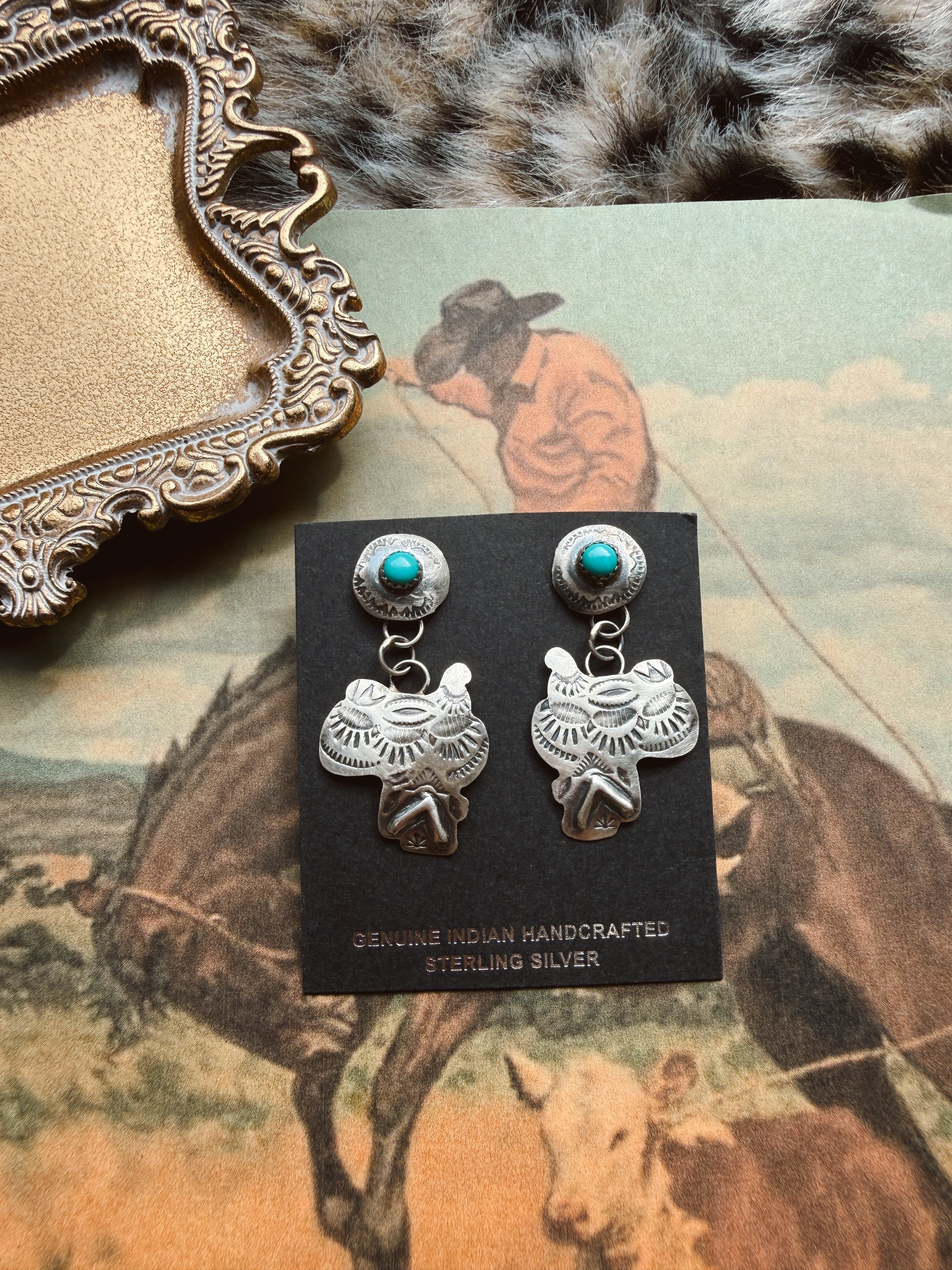 The Saddle Earrings