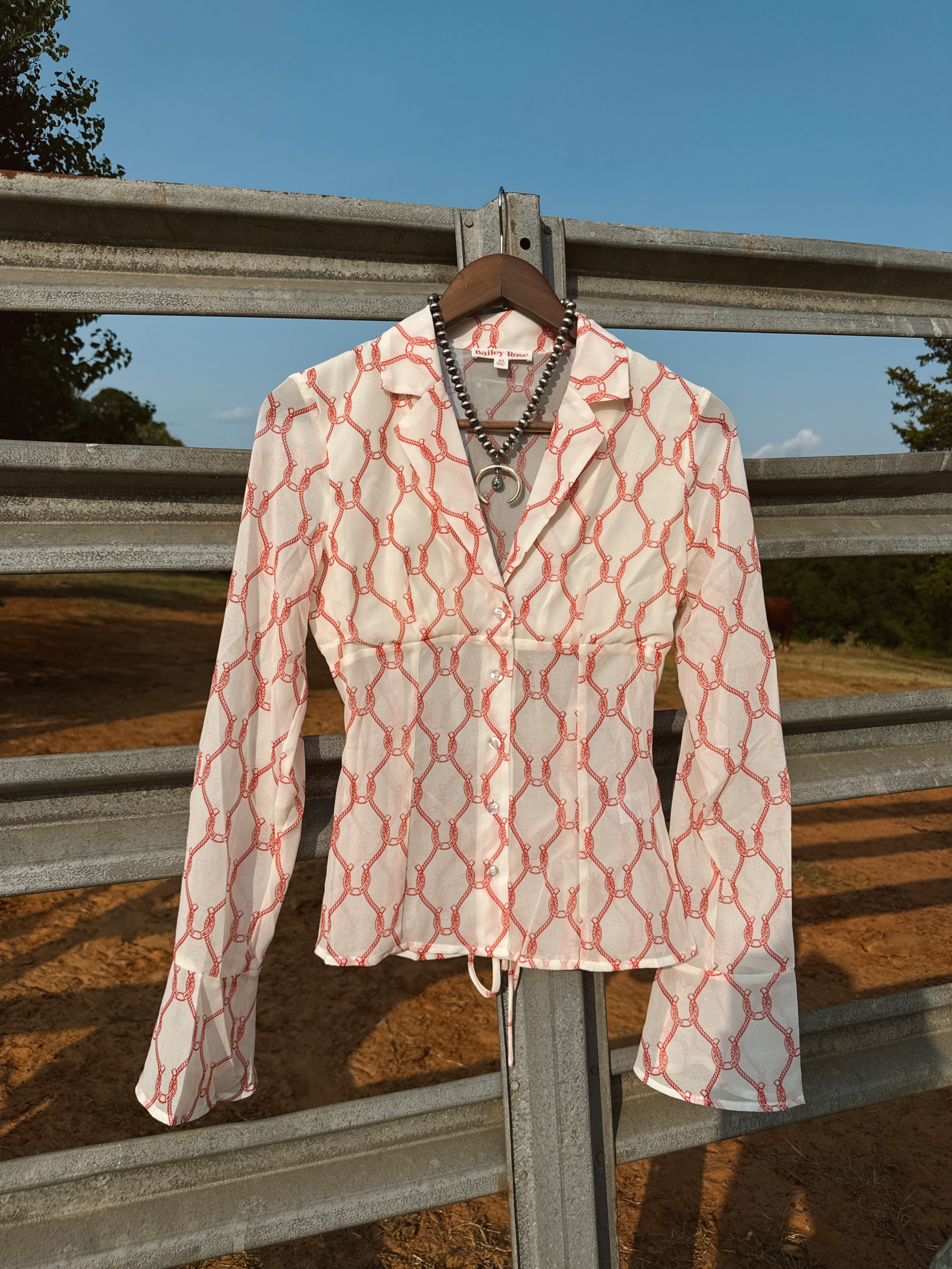 The Horseshoe Top - Sheer