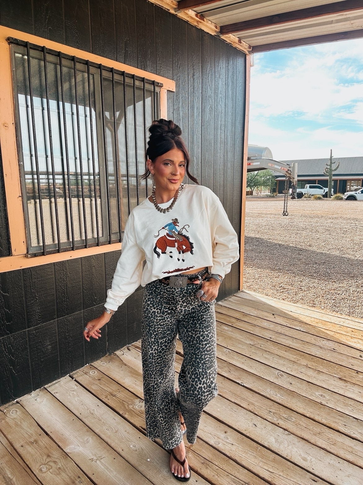 The Garret Top - Cream