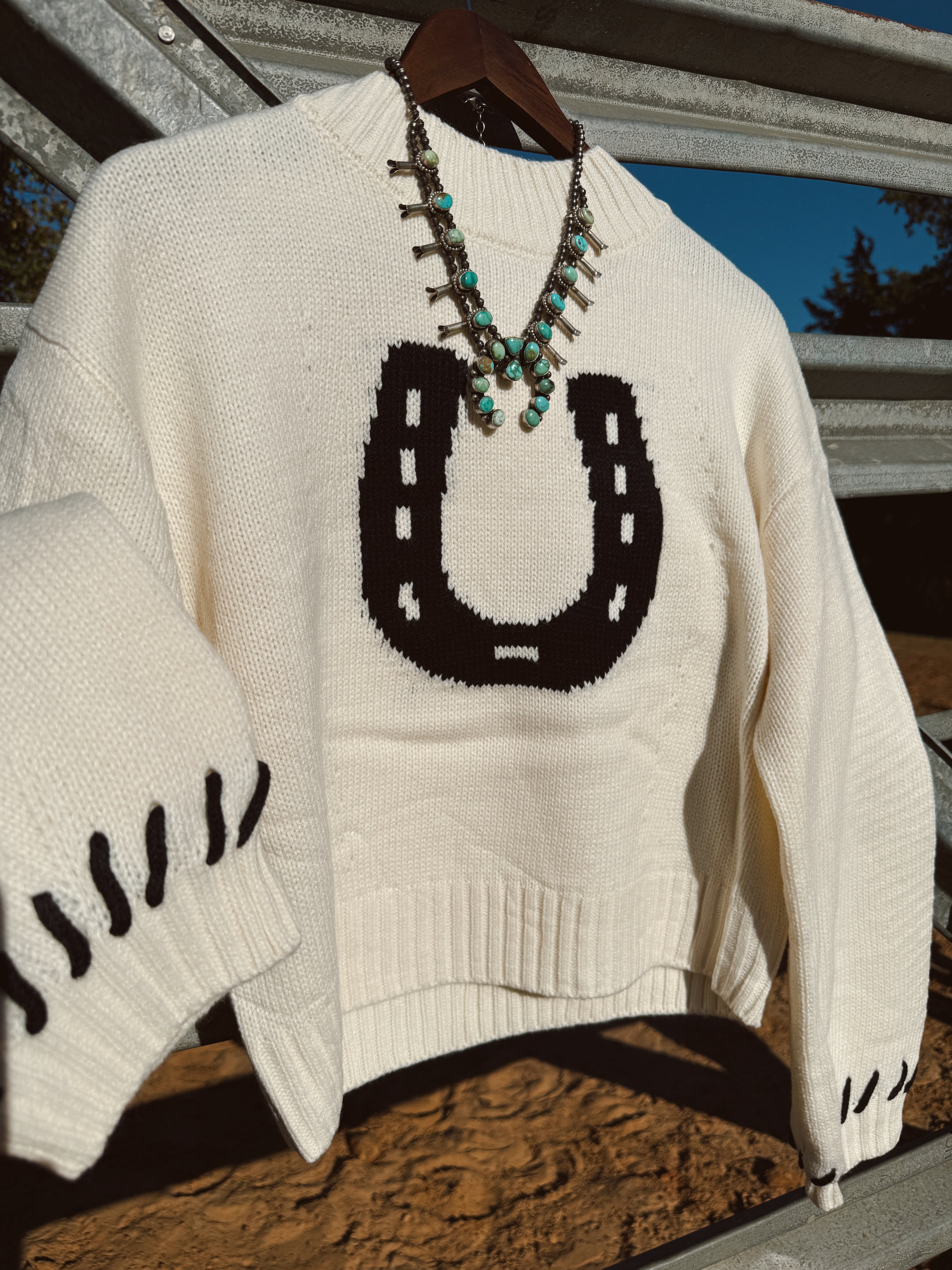 NEW The Buckstitch Sweater