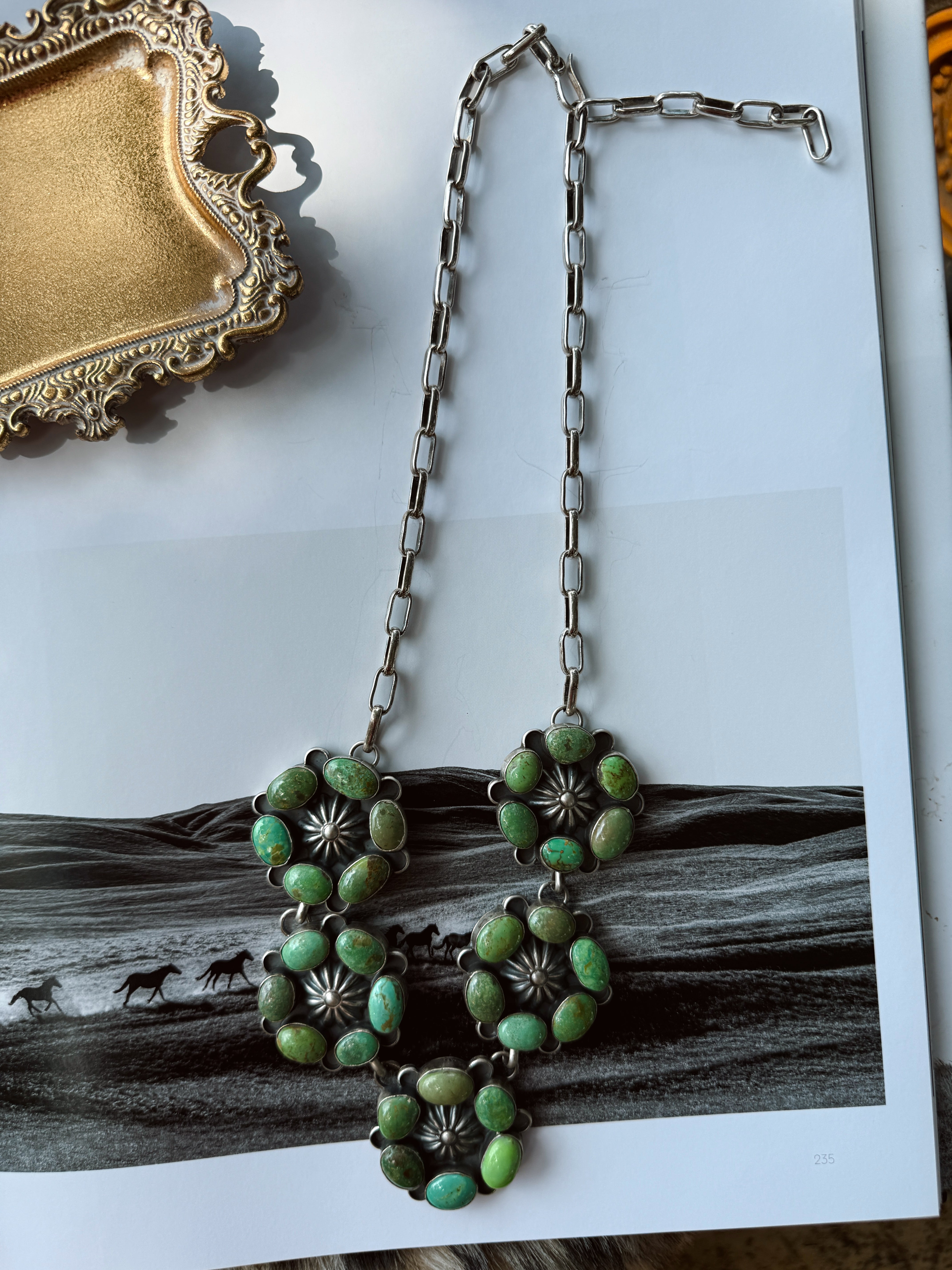 The Dawn Cluster Necklace