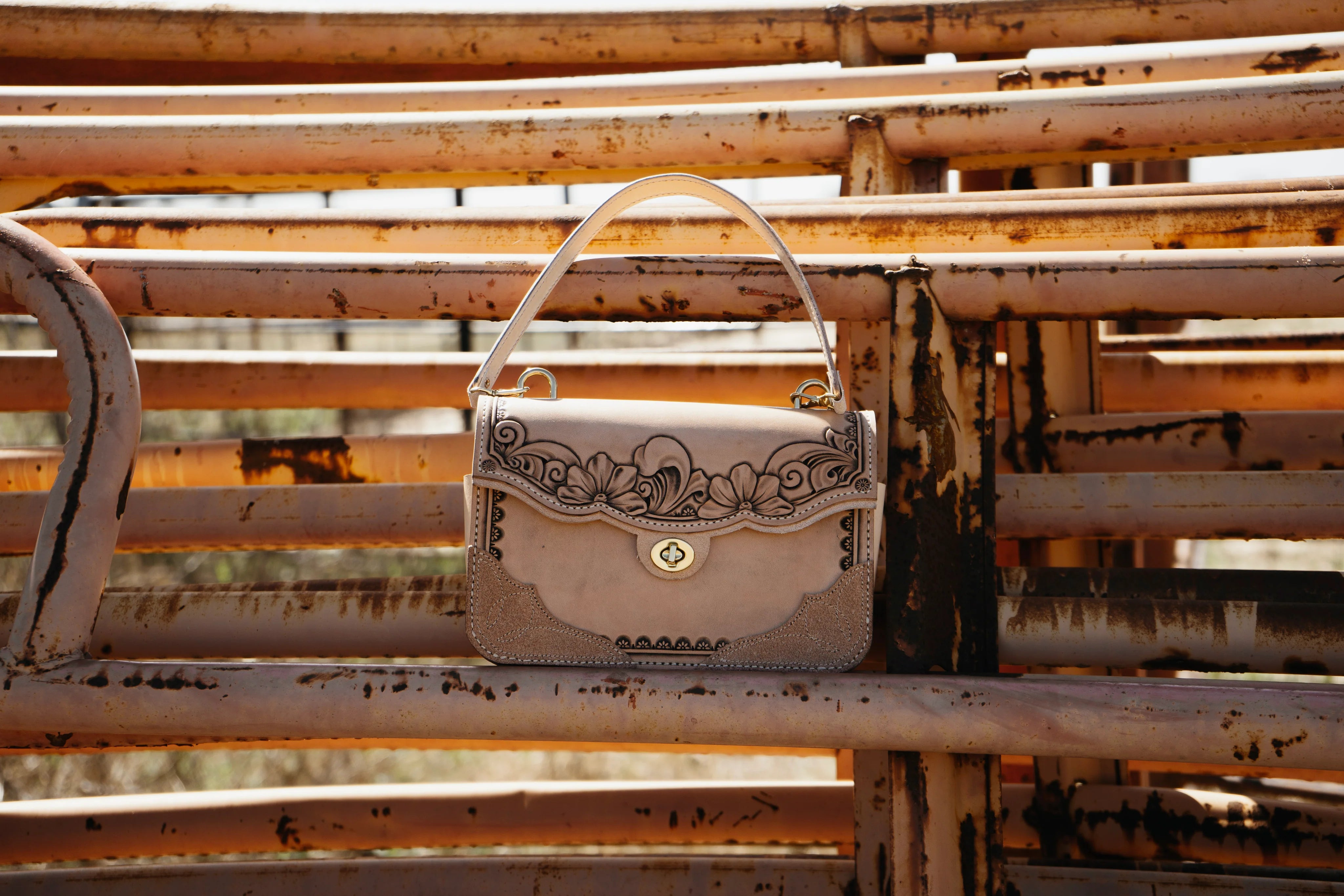 The Maddog Leather Clancy Purse